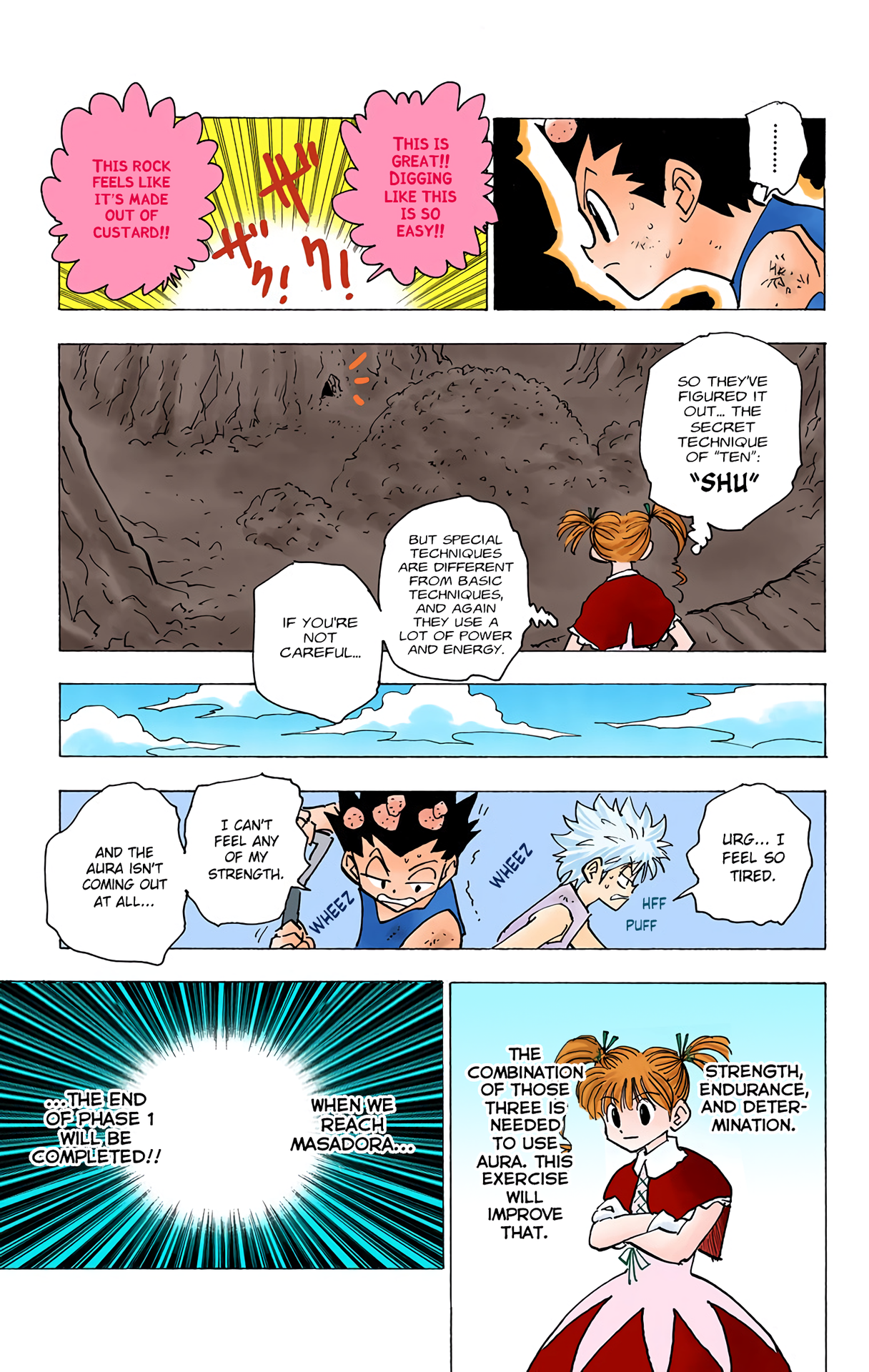 Halaman dari HUNTER x HUNTER (Official Colored) Chapter 140