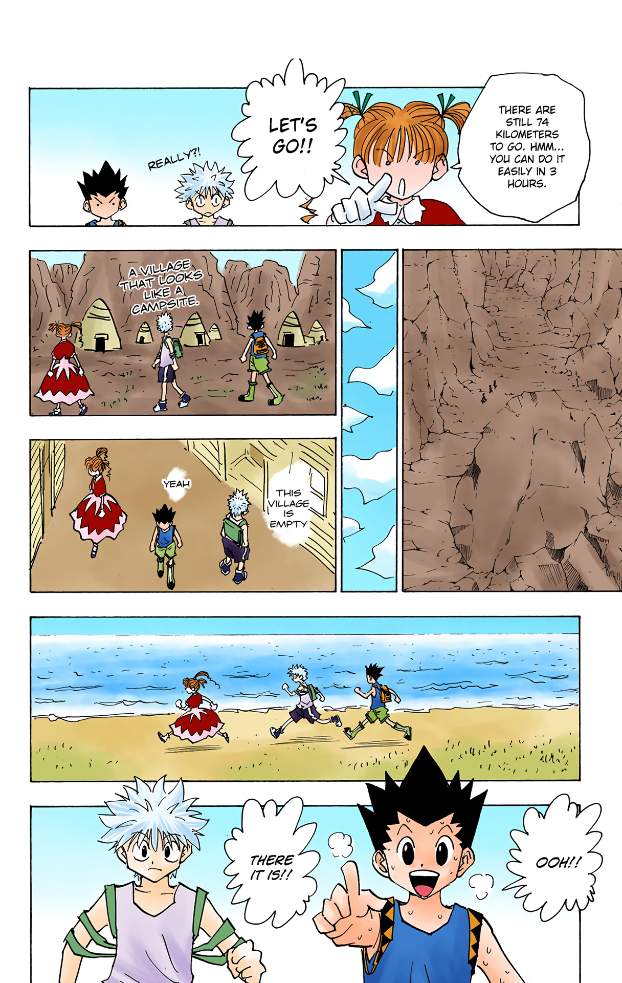 Halaman dari HUNTER x HUNTER (Official Colored) Chapter 140
