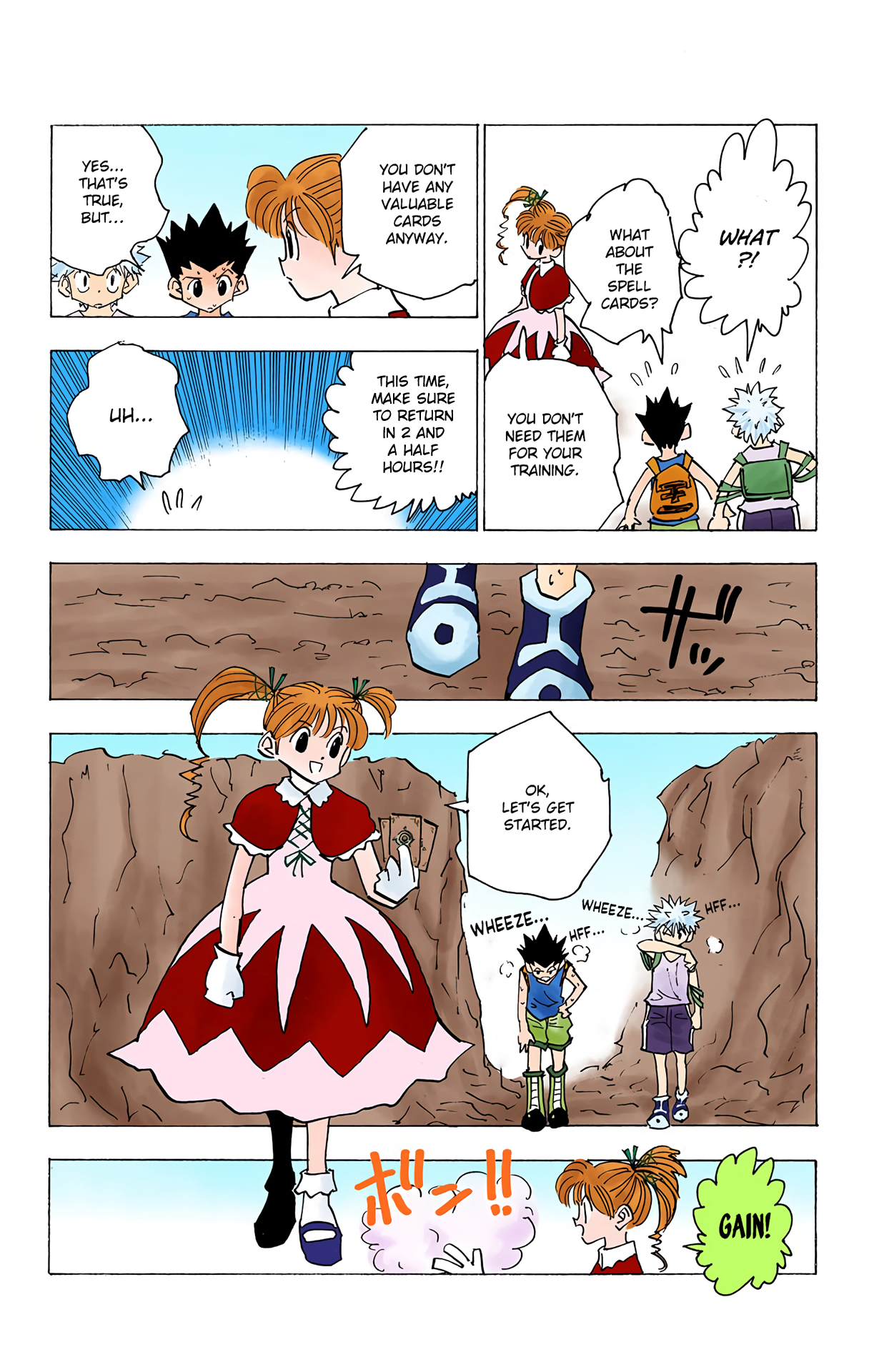 Halaman dari HUNTER x HUNTER (Official Colored) Chapter 140
