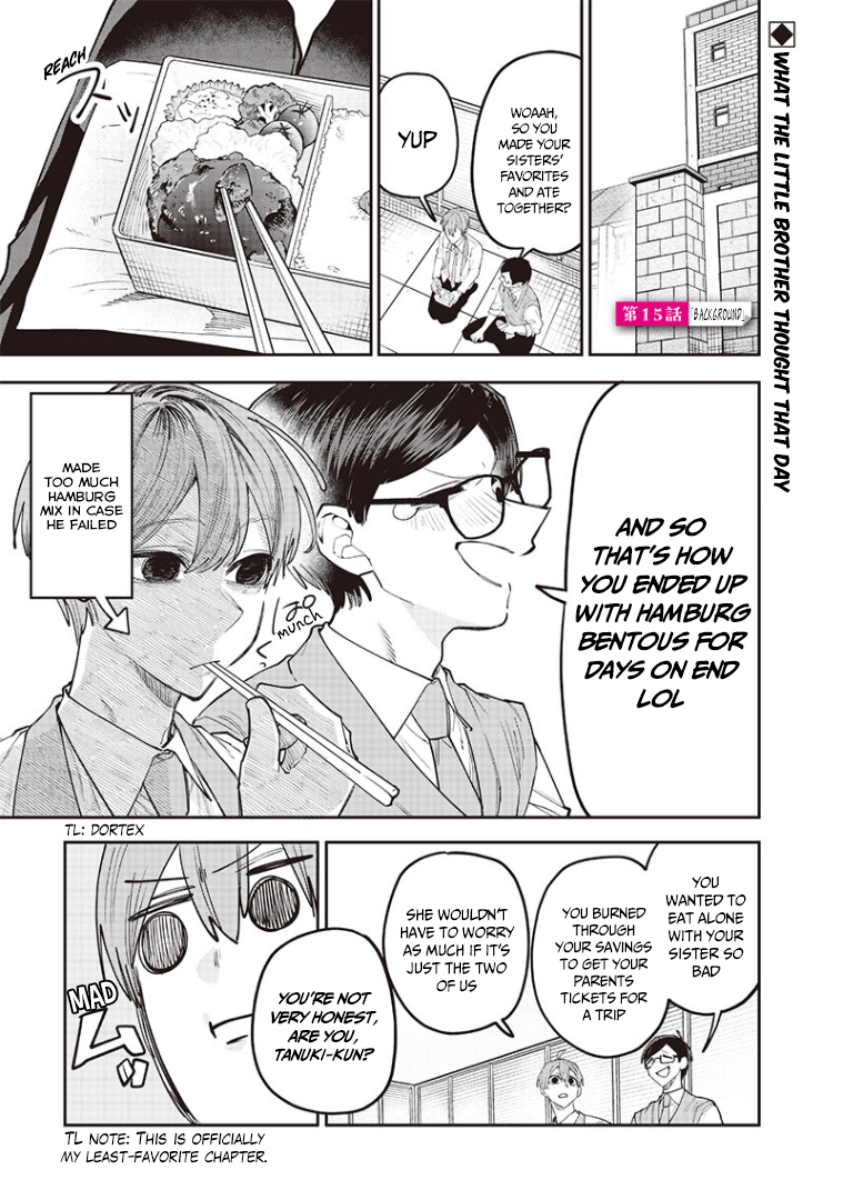 Halaman dari Namaiki na Gal Ane wo Wakaraseru Hanashi Chapter 15