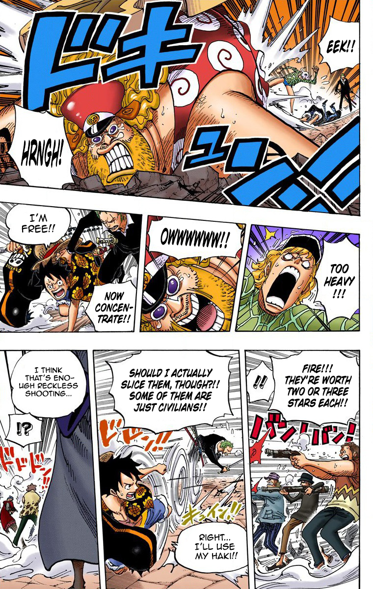 Halaman dari One Piece (Official Colored) Chapter 747