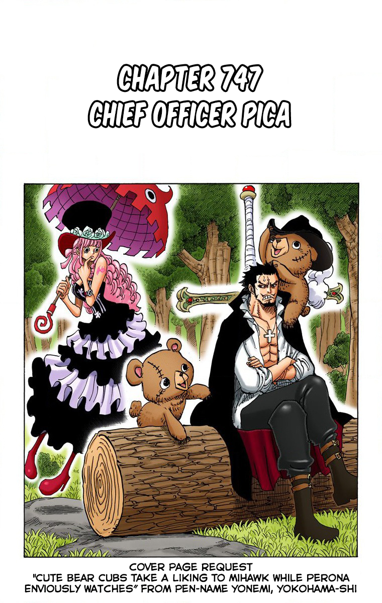 Halaman dari One Piece (Official Colored) Chapter 747