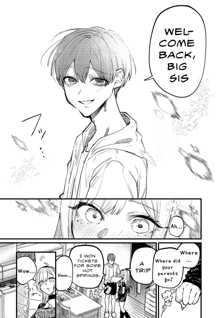 Halaman dari Namaiki na Gal Ane wo Wakaraseru Hanashi Chapter 13