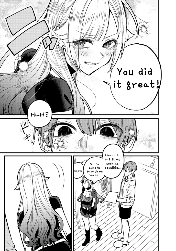 Halaman dari Namaiki na Gal Ane wo Wakaraseru Hanashi Chapter 13