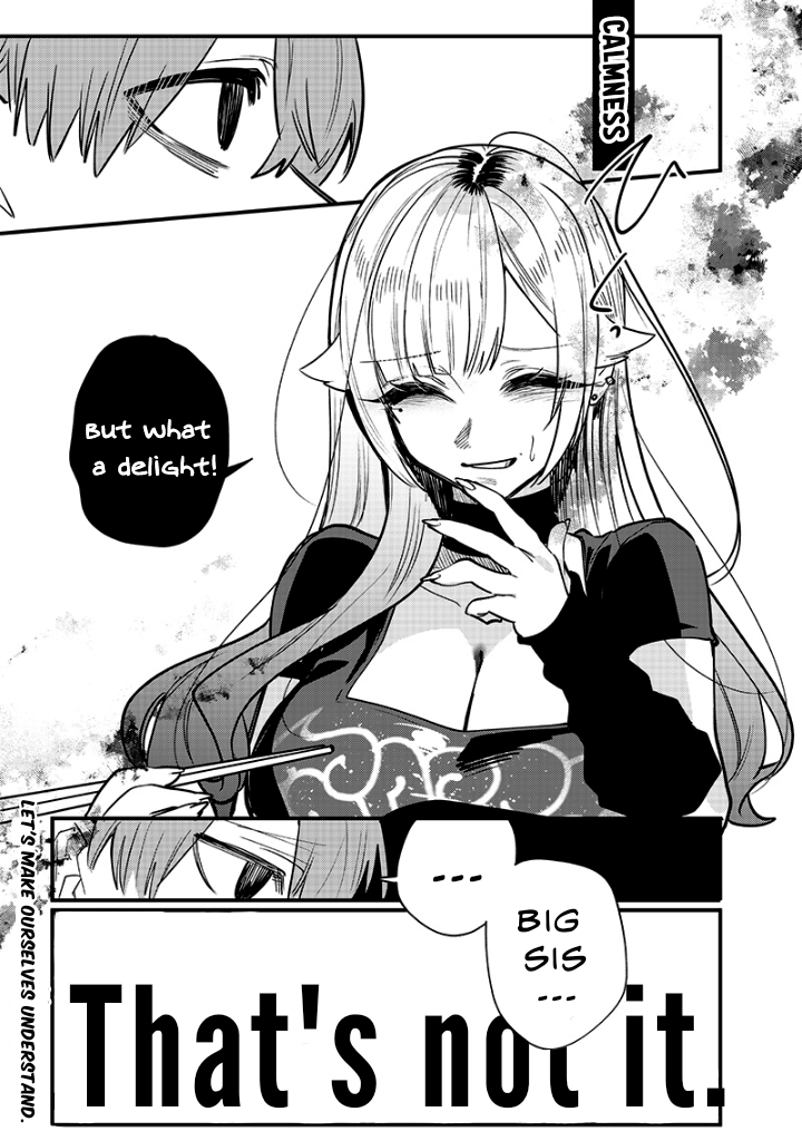 Halaman dari Namaiki na Gal Ane wo Wakaraseru Hanashi Chapter 13