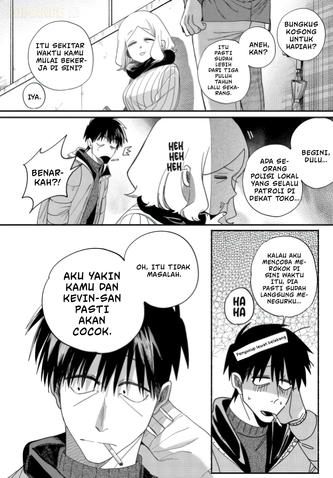 Super no Ura de Yani Suu Futari Chapter 57 - halaman 18