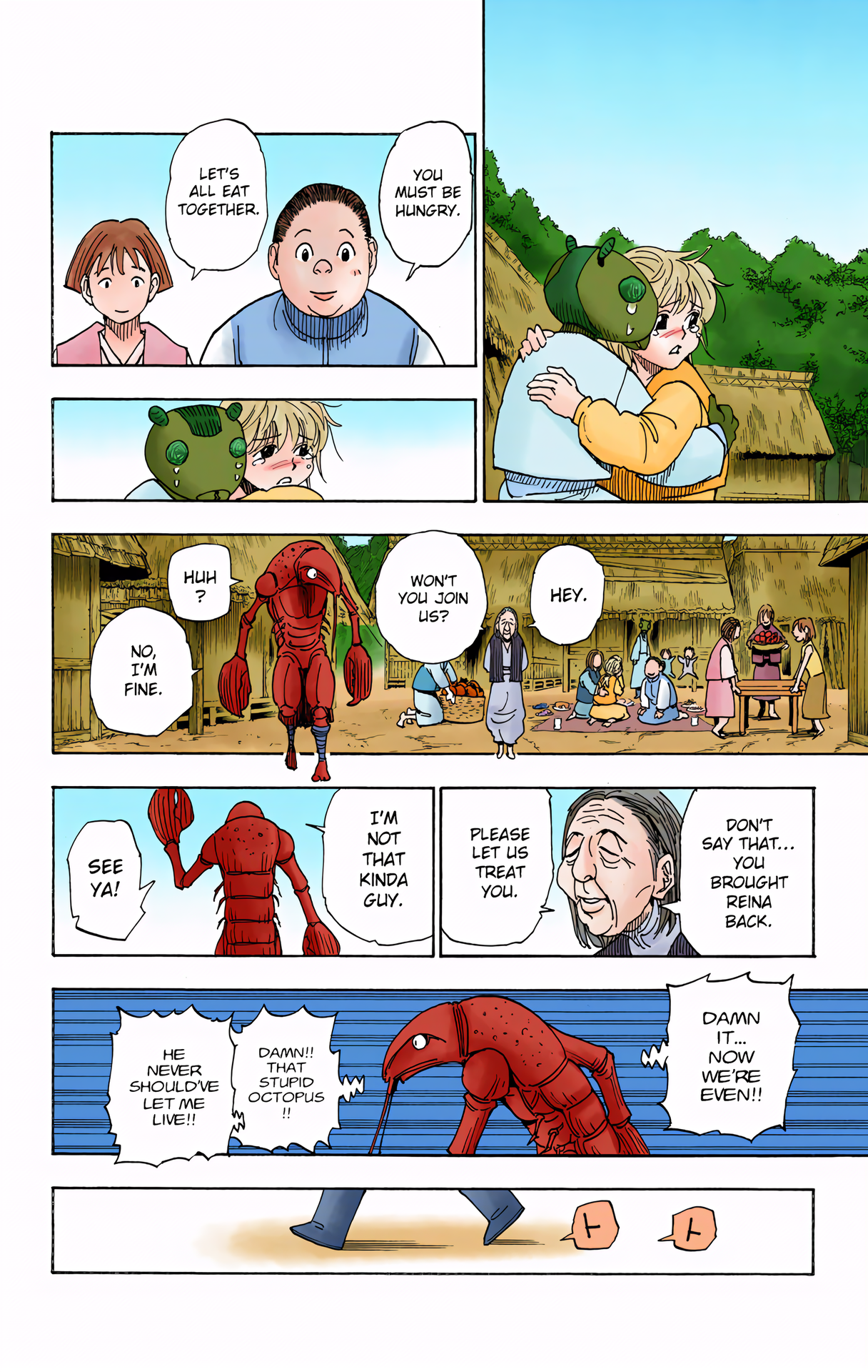 Halaman dari HUNTER x HUNTER (Official Colored) Chapter 315
