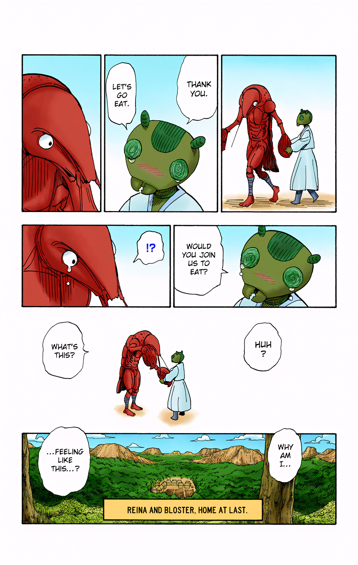 Halaman dari HUNTER x HUNTER (Official Colored) Chapter 315