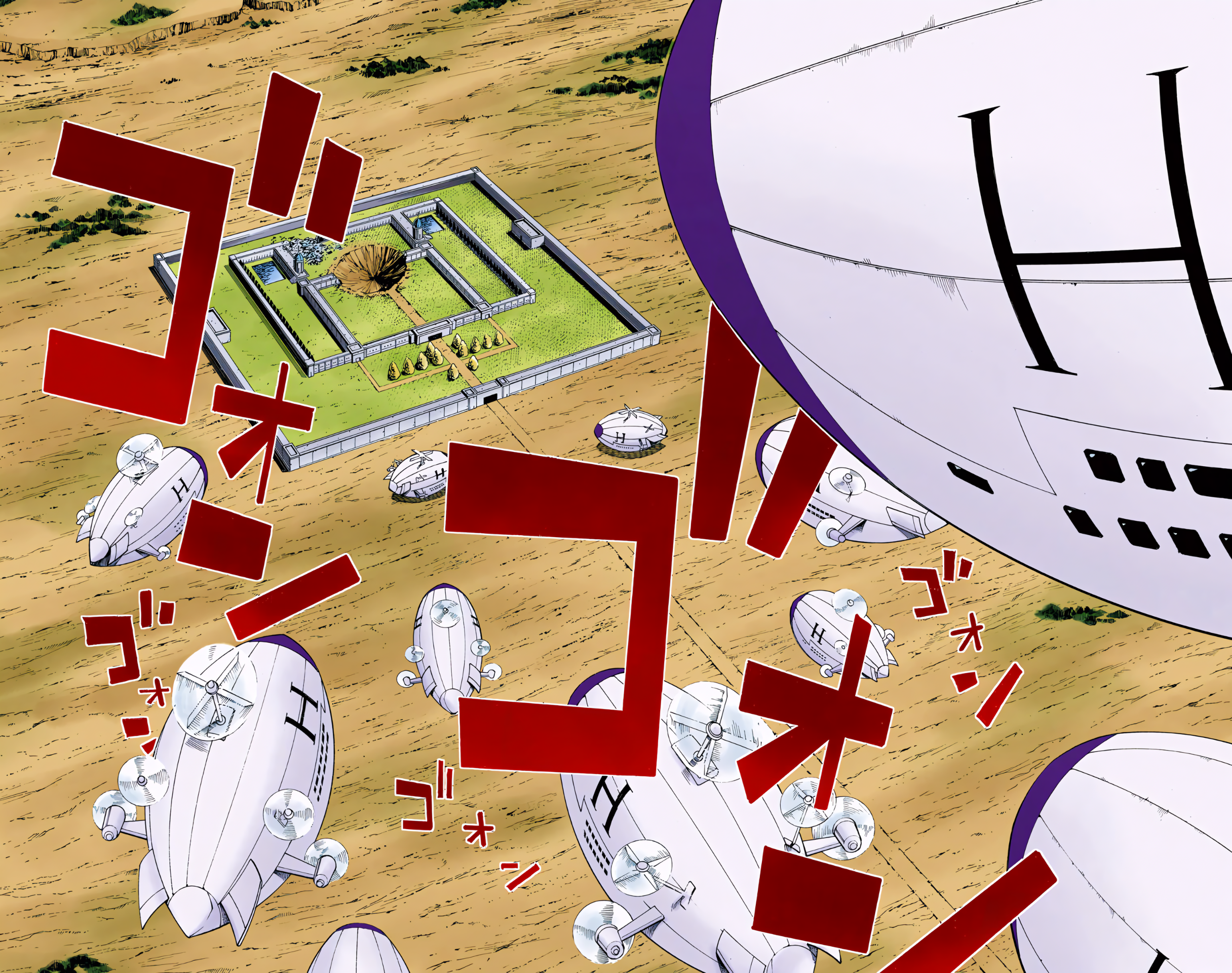 Halaman dari HUNTER x HUNTER (Official Colored) Chapter 315