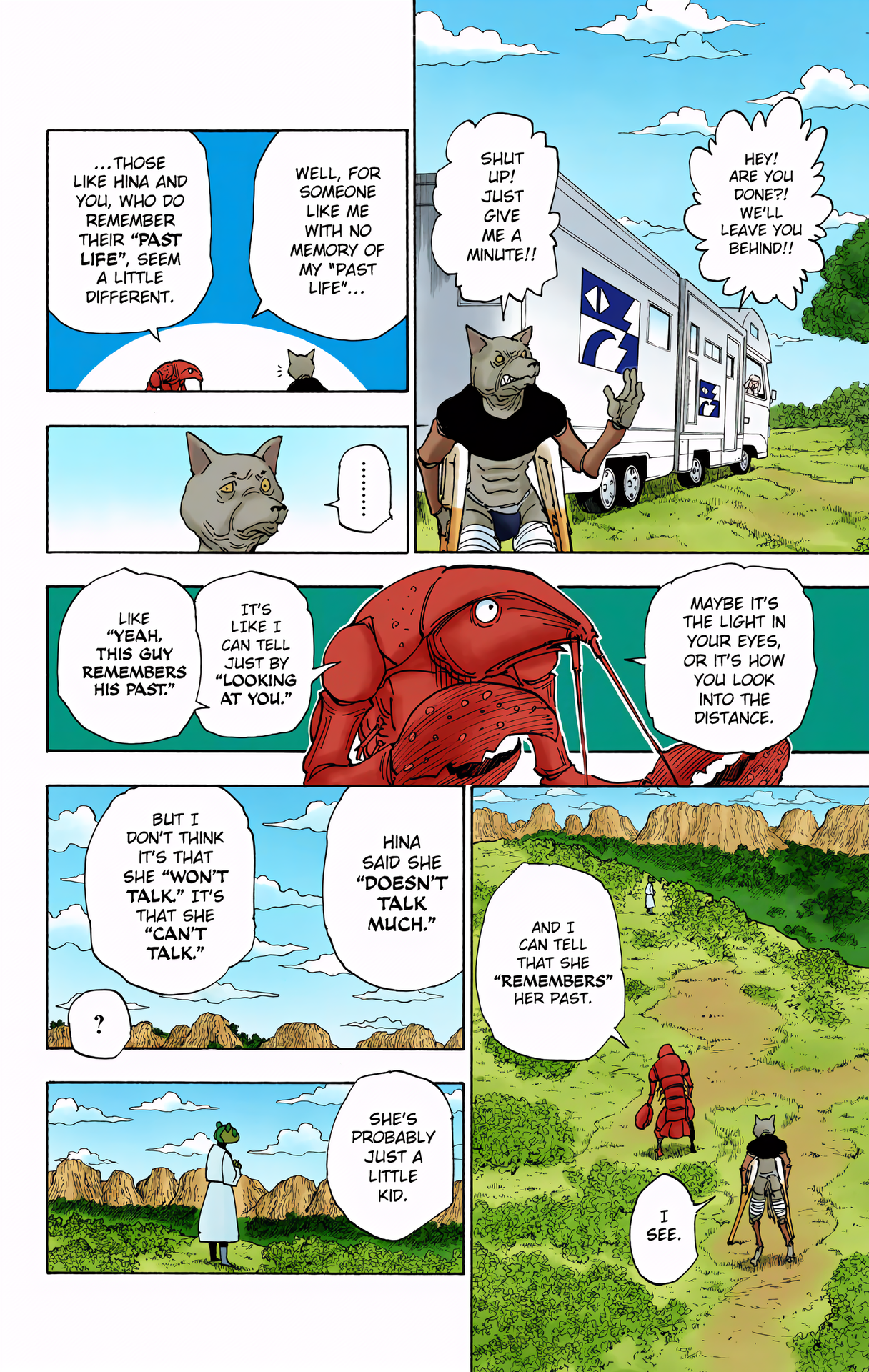 Halaman dari HUNTER x HUNTER (Official Colored) Chapter 315