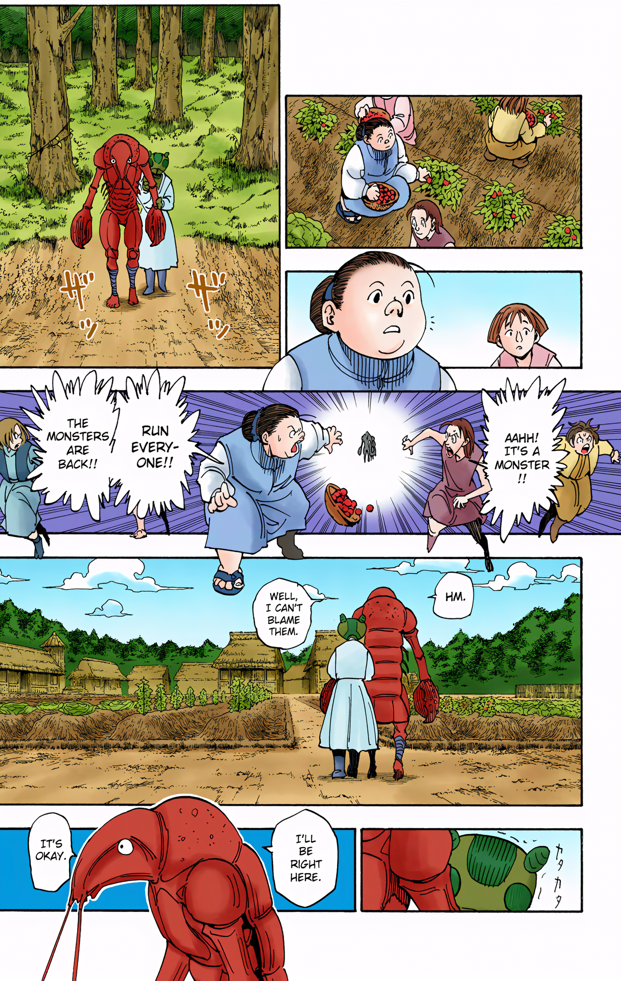 Halaman dari HUNTER x HUNTER (Official Colored) Chapter 315