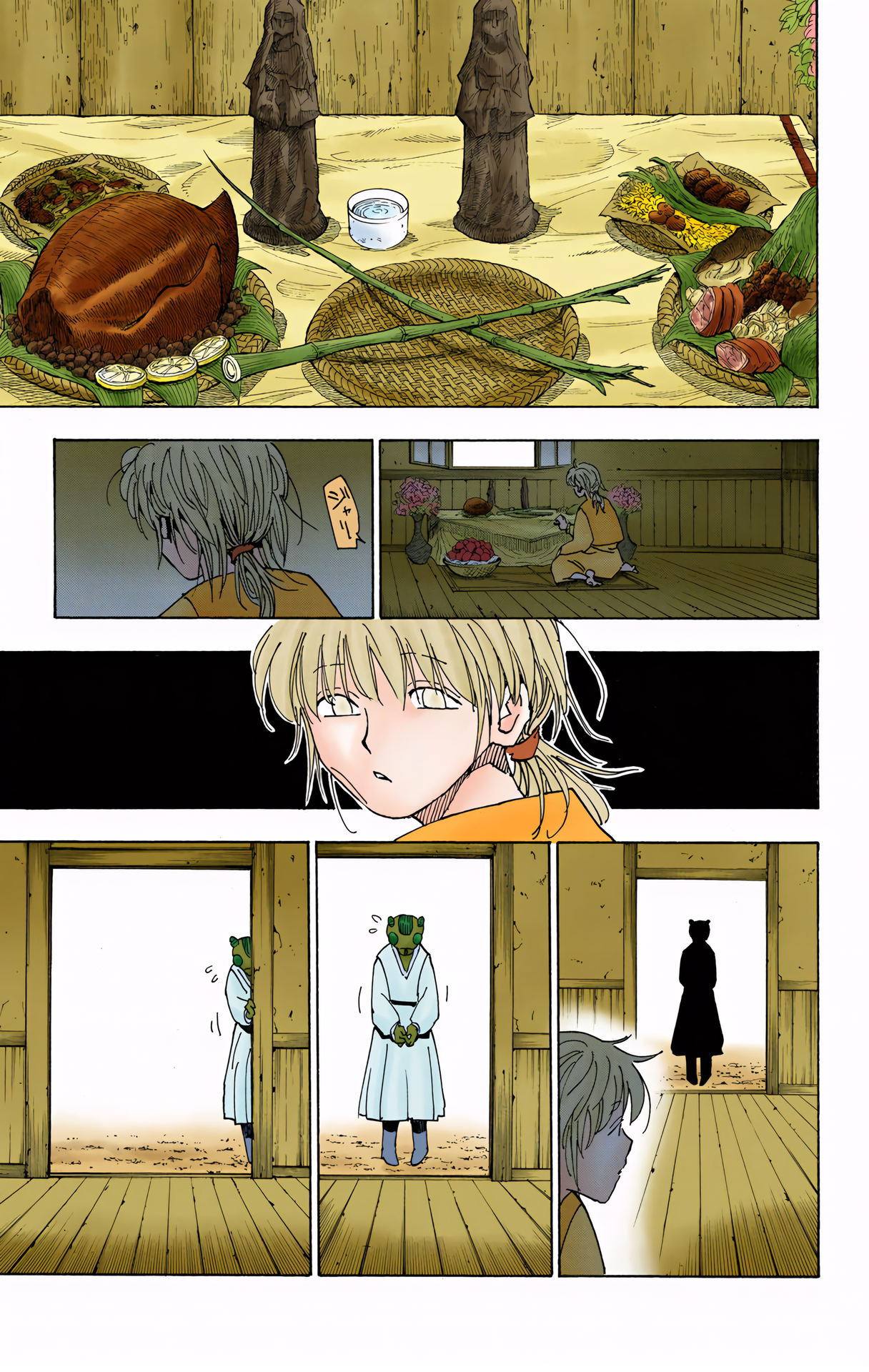 Halaman dari HUNTER x HUNTER (Official Colored) Chapter 315