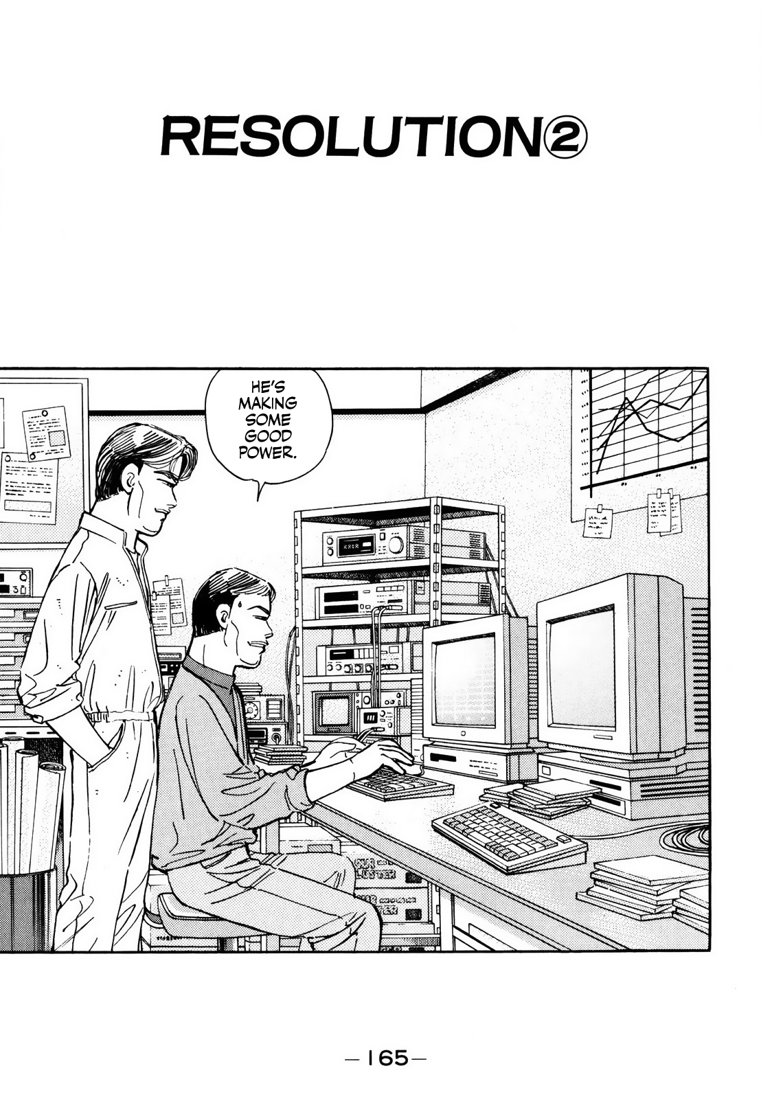 Halaman dari Wangan Midnight Chapter 170