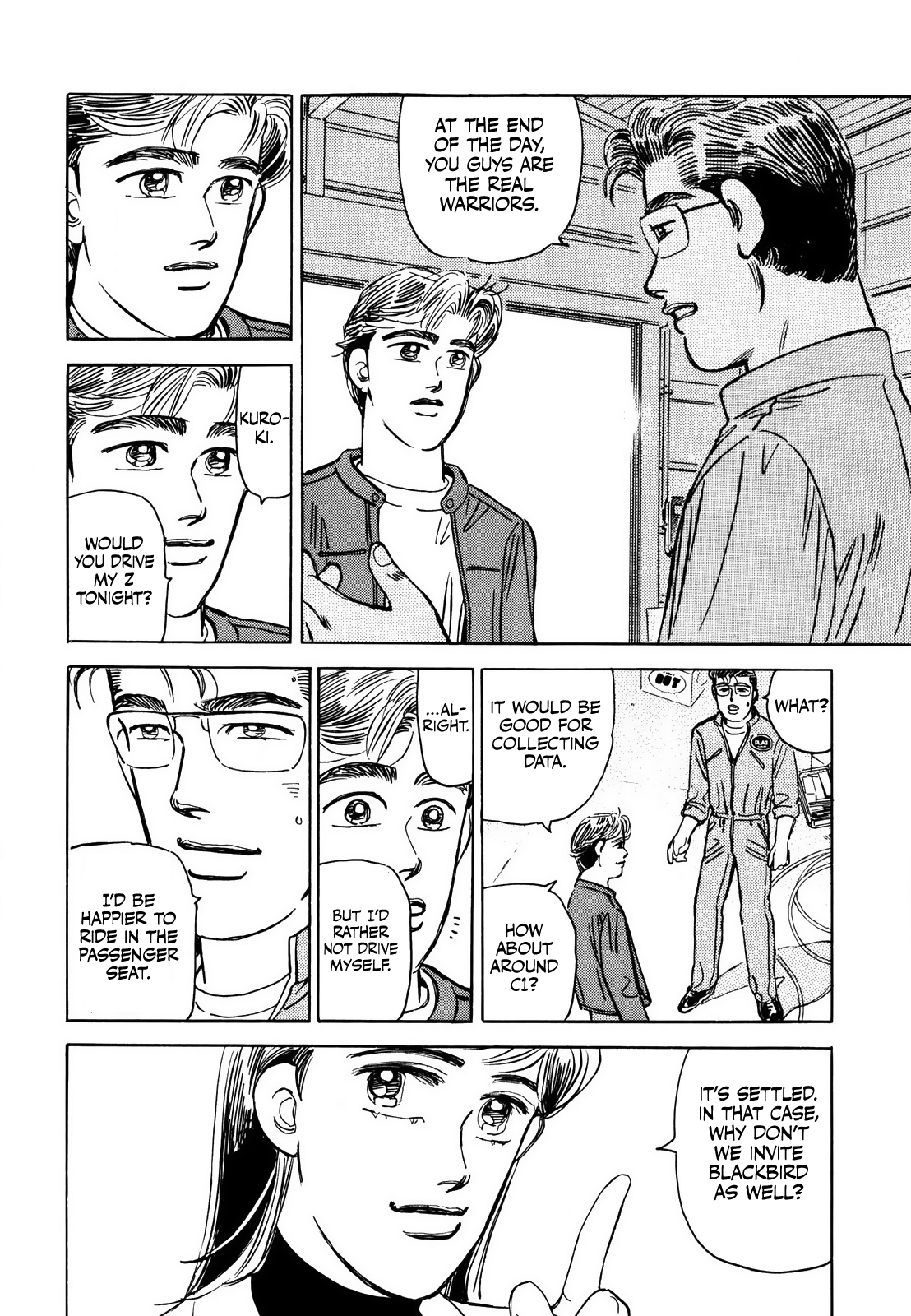 Halaman dari Wangan Midnight Chapter 170