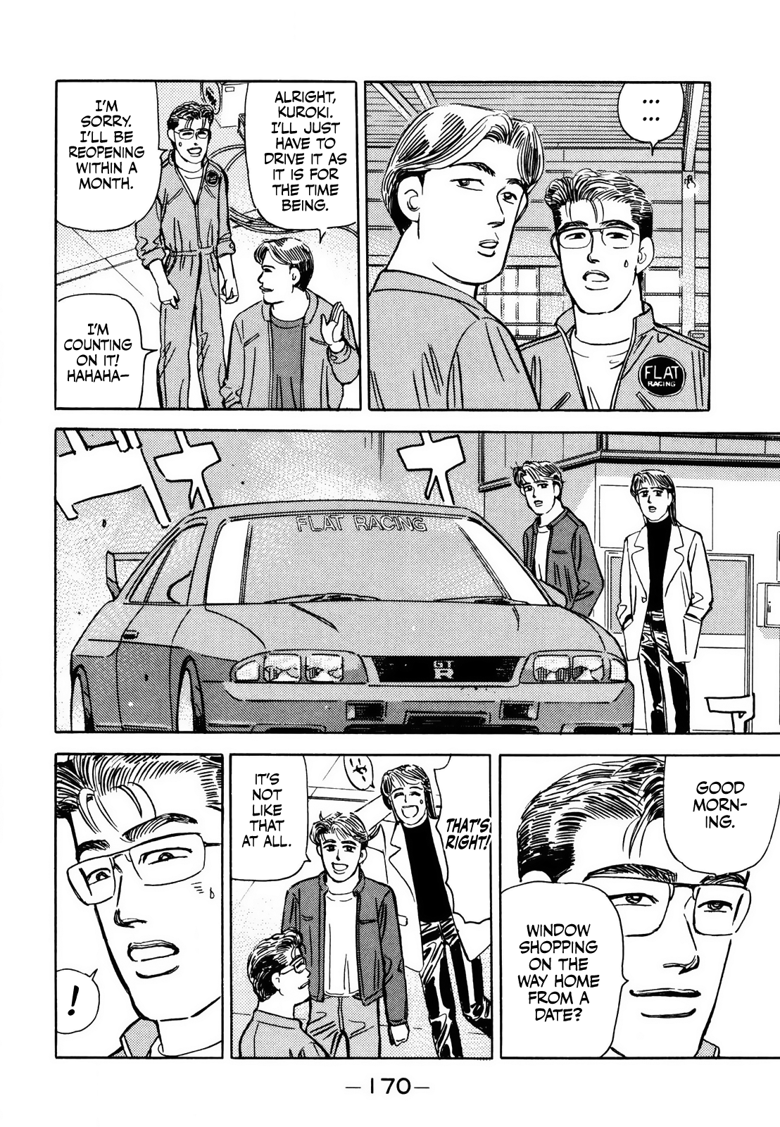 Halaman dari Wangan Midnight Chapter 170