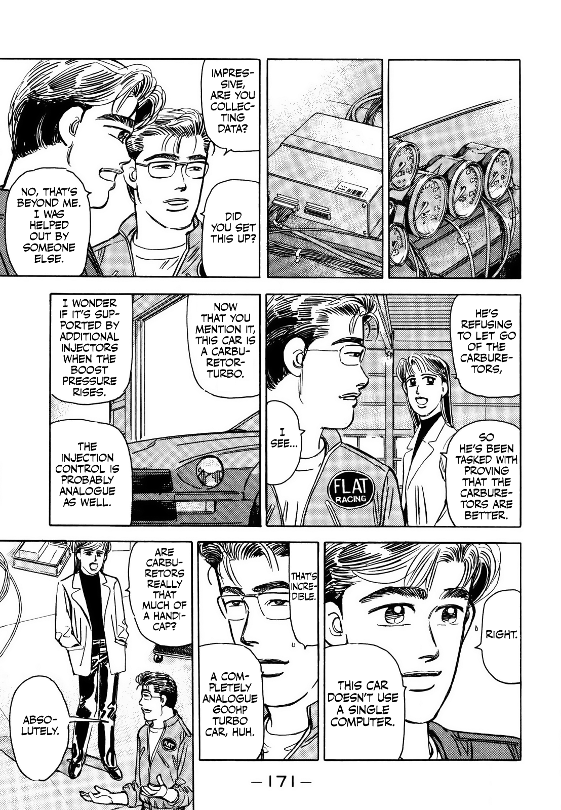 Halaman dari Wangan Midnight Chapter 170