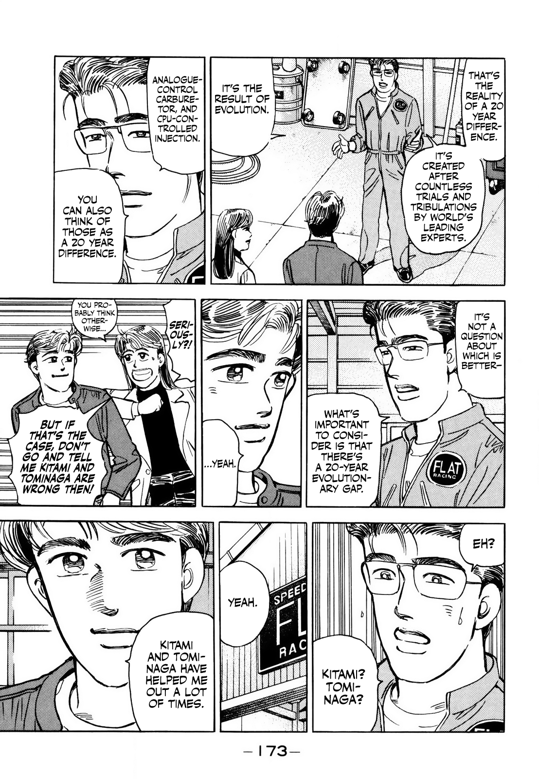 Halaman dari Wangan Midnight Chapter 170