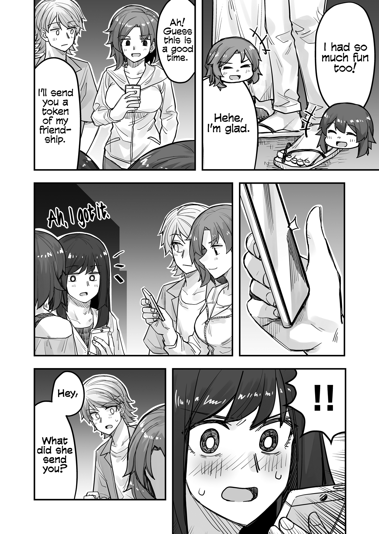 Halaman dari Ikemen Joshi to Josou Danshi Chapter 70
