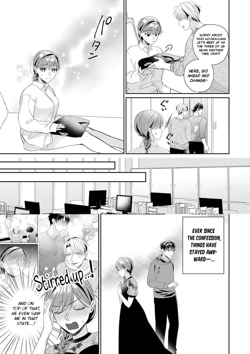 Ijiwaru Senpai to Ookina Kouhai ni Hasamare Douji Zeme!?: Ue mo Shita mo Issho ni Ijirare Torotoro ni Chapter 6 Page 10