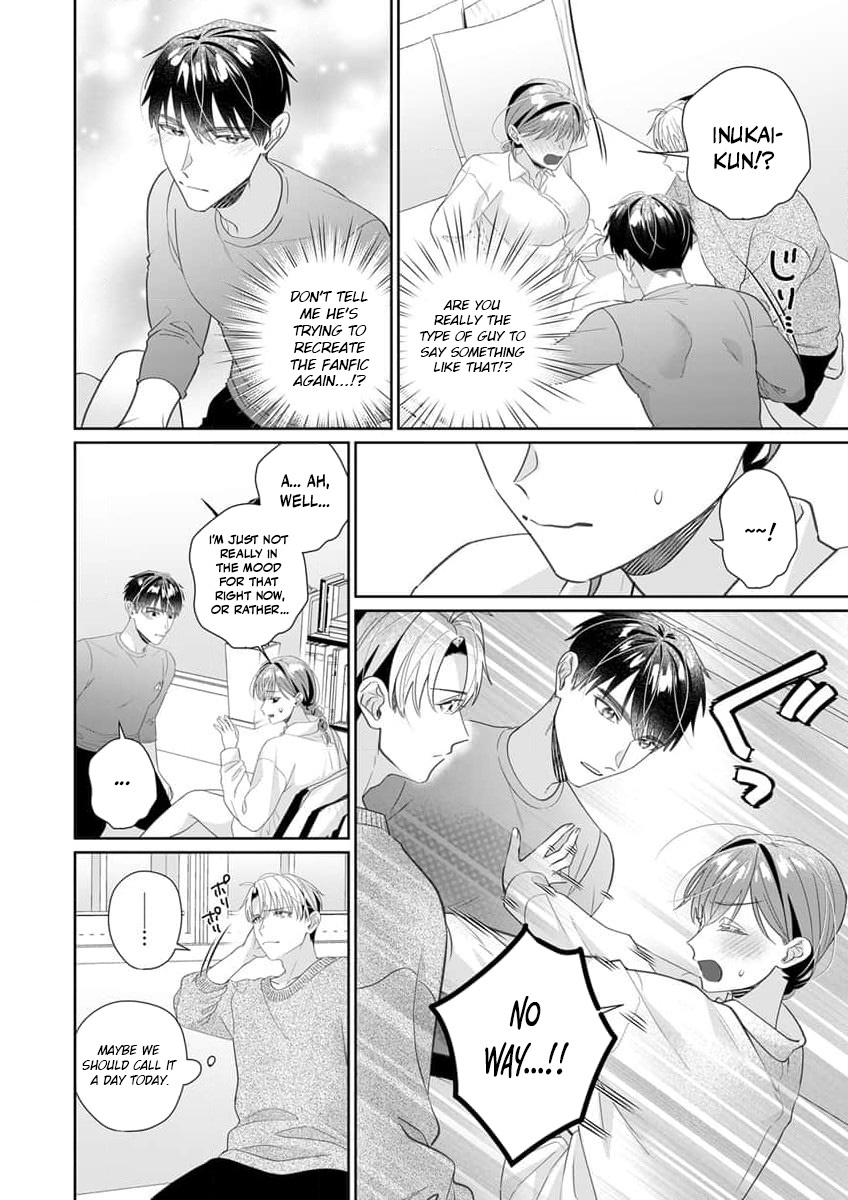 Ijiwaru Senpai to Ookina Kouhai ni Hasamare Douji Zeme!?: Ue mo Shita mo Issho ni Ijirare Torotoro ni Chapter 6 Page 9