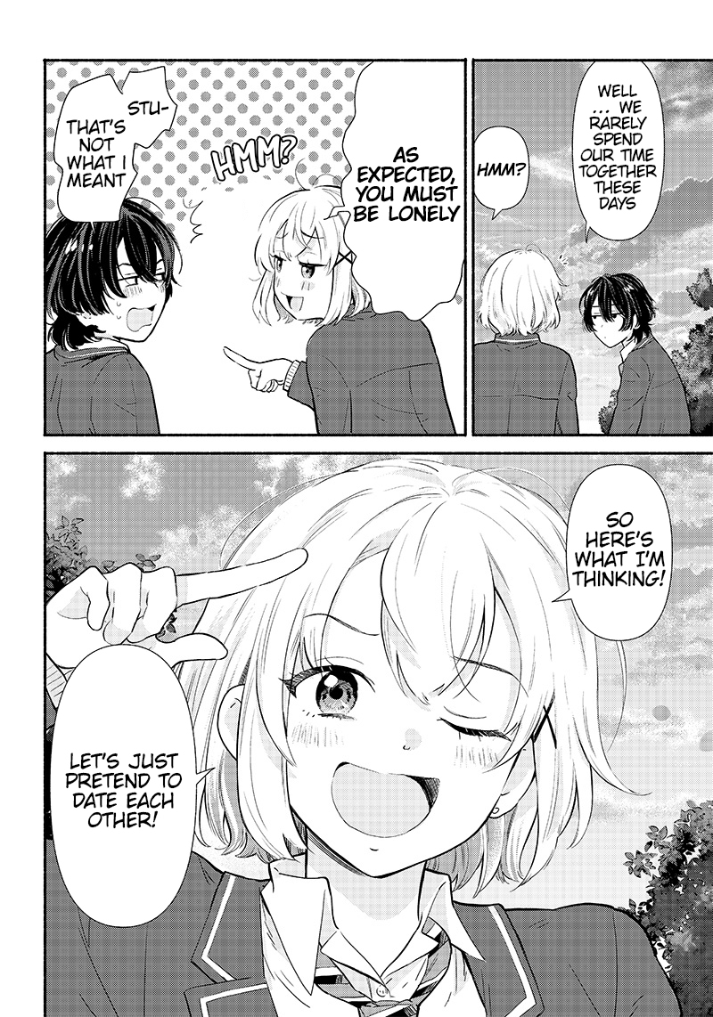 Nee, Mou Isso Tsukiacchau? Osananajimi no Bishoujo ni Tanomarete, Kamofura Kareshi Hajimemashita Chapter 1 Page 45