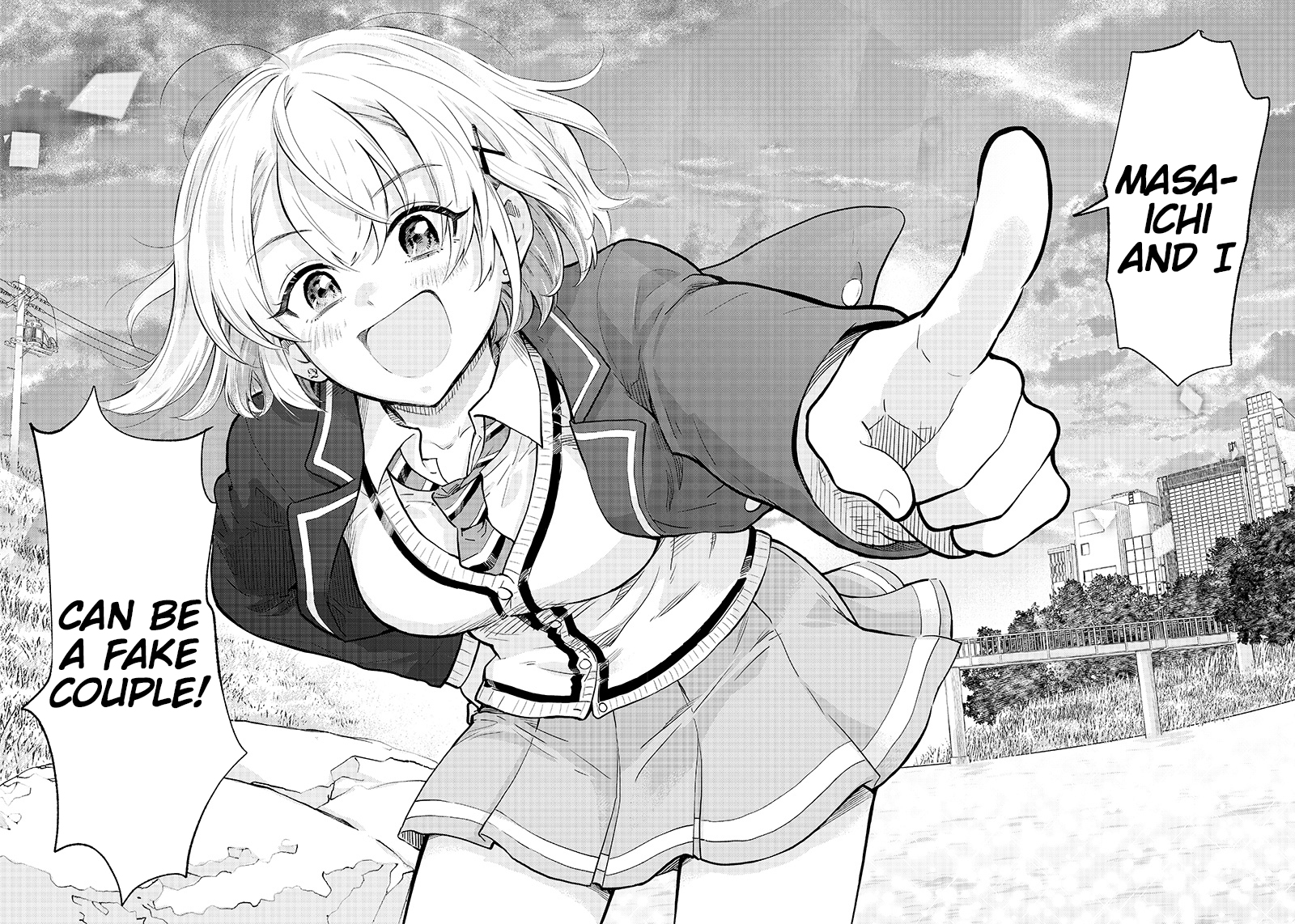 Nee, Mou Isso Tsukiacchau? Osananajimi no Bishoujo ni Tanomarete, Kamofura Kareshi Hajimemashita Chapter 1 Page 47