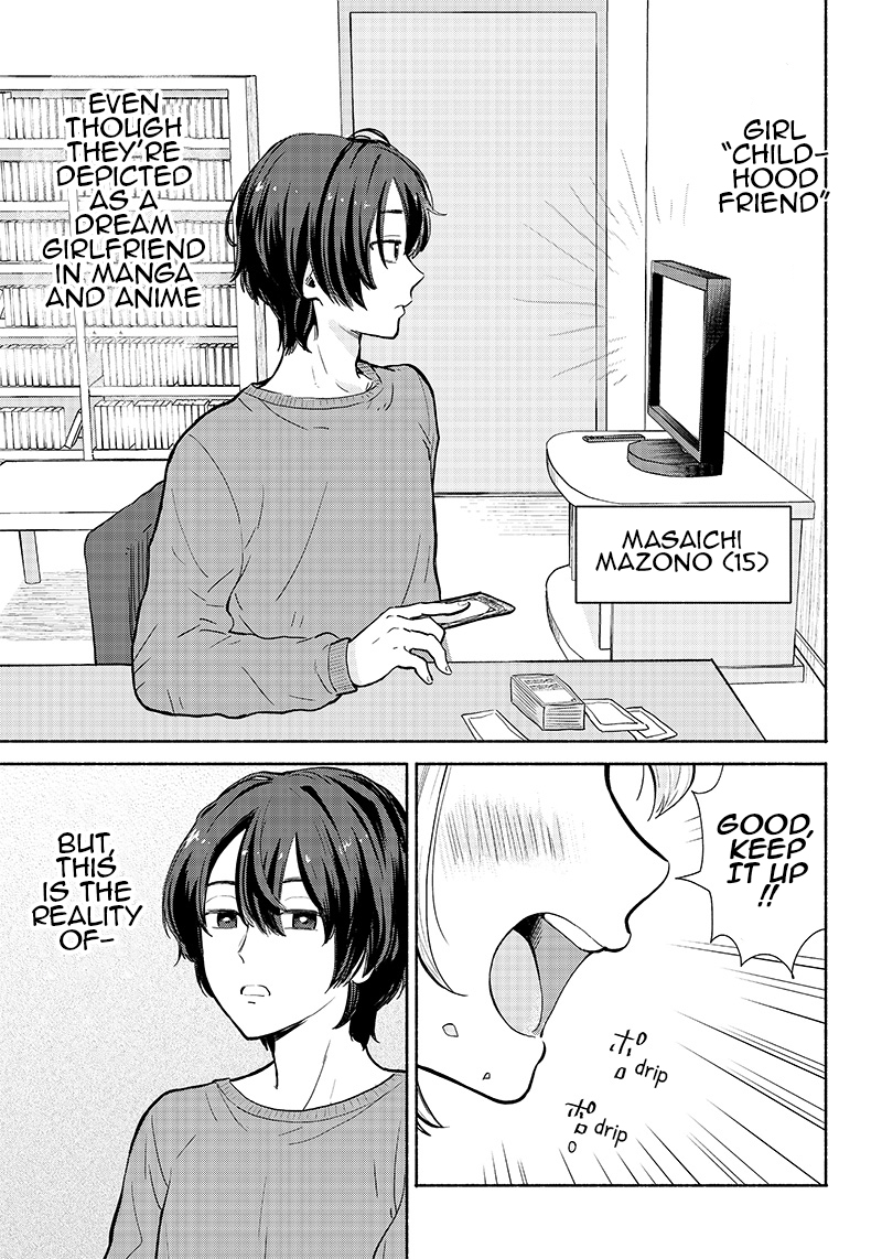 Nee, Mou Isso Tsukiacchau? Osananajimi no Bishoujo ni Tanomarete, Kamofura Kareshi Hajimemashita Chapter 1 Page 6