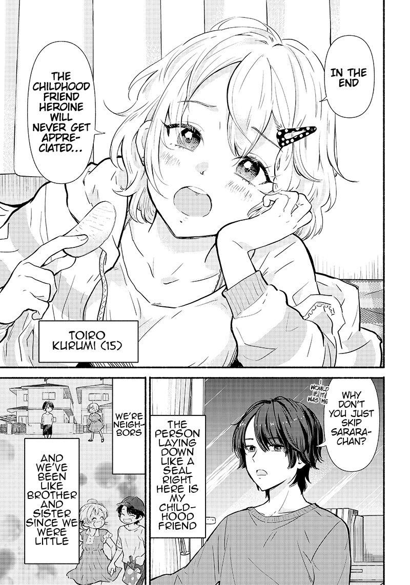 Nee, Mou Isso Tsukiacchau? Osananajimi no Bishoujo ni Tanomarete, Kamofura Kareshi Hajimemashita Chapter 1 Page 8