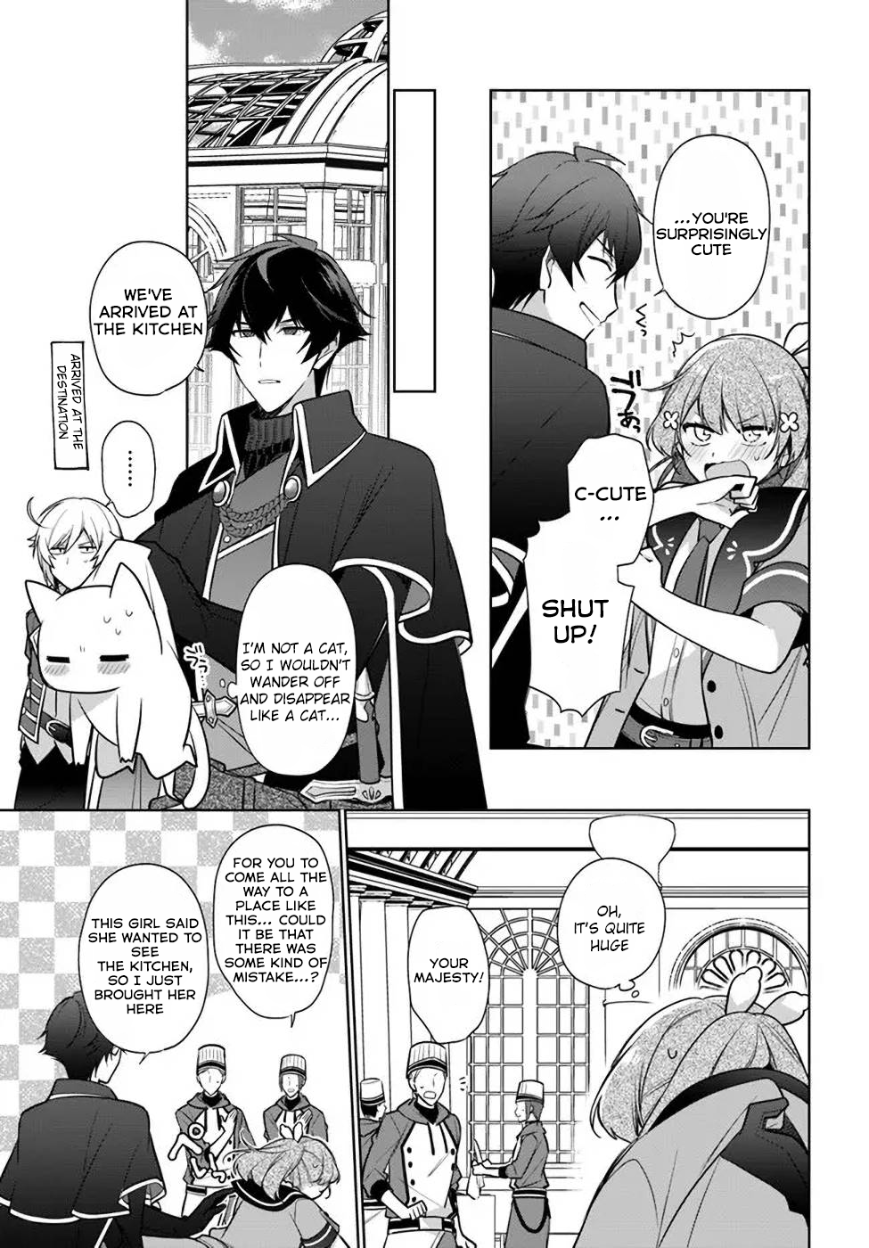 Seijo ja Nakatta node, Oukyuu de Nonbiri Gohan wo Tsukuru Koto ni Shimashita Chapter 18.2 Page 7