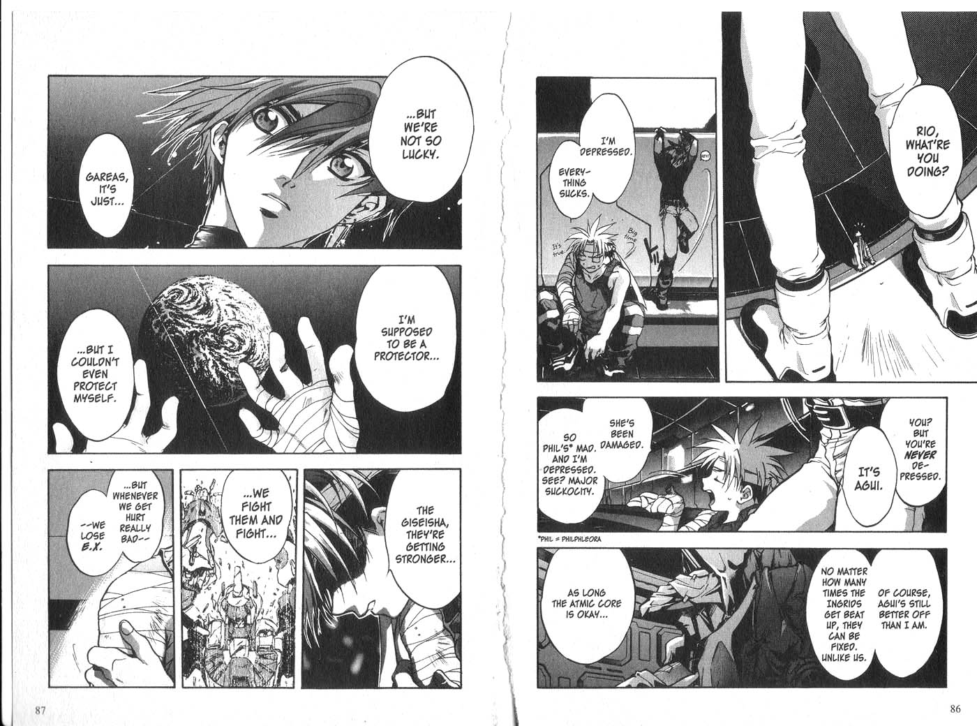 Halaman dari Megami Kouhosei Chapter 8