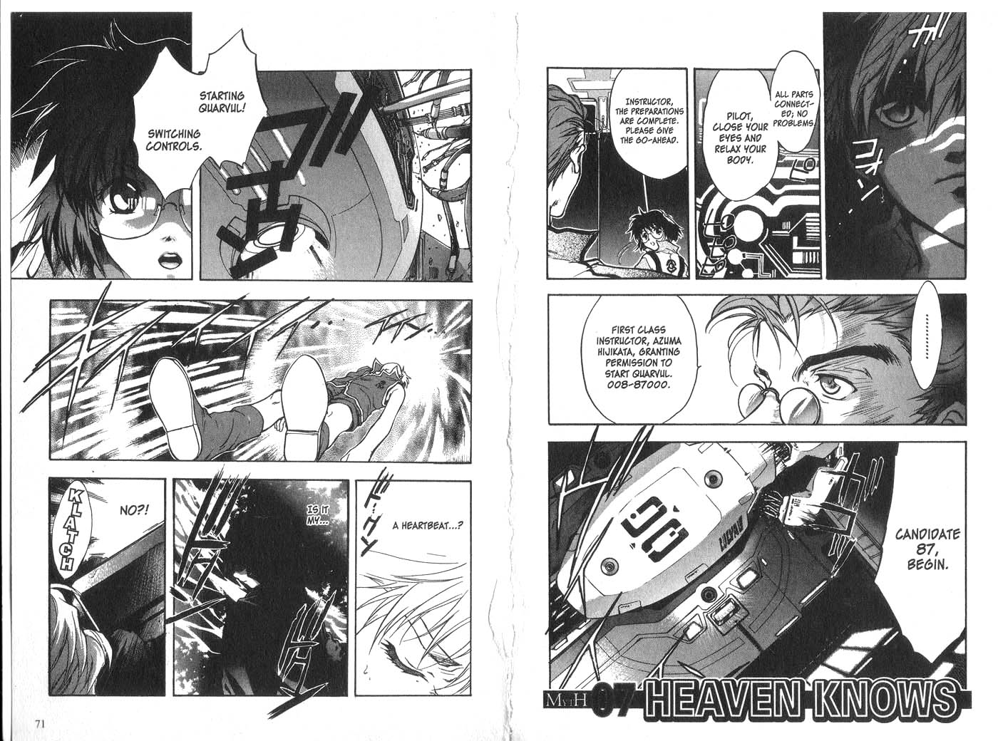Halaman dari Megami Kouhosei Chapter 8