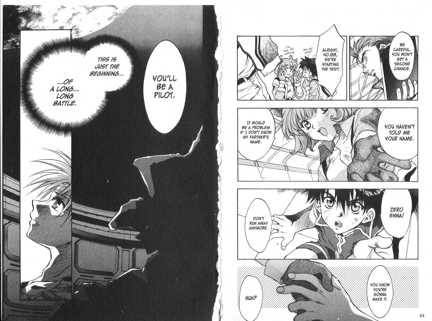 Halaman dari Megami Kouhosei Chapter 8