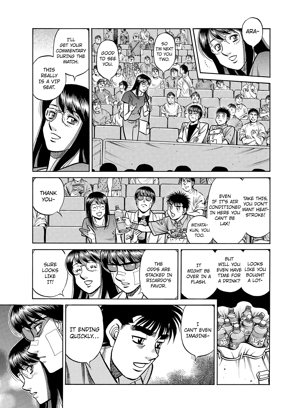 Halaman dari Hajime no Ippo Chapter 1493
