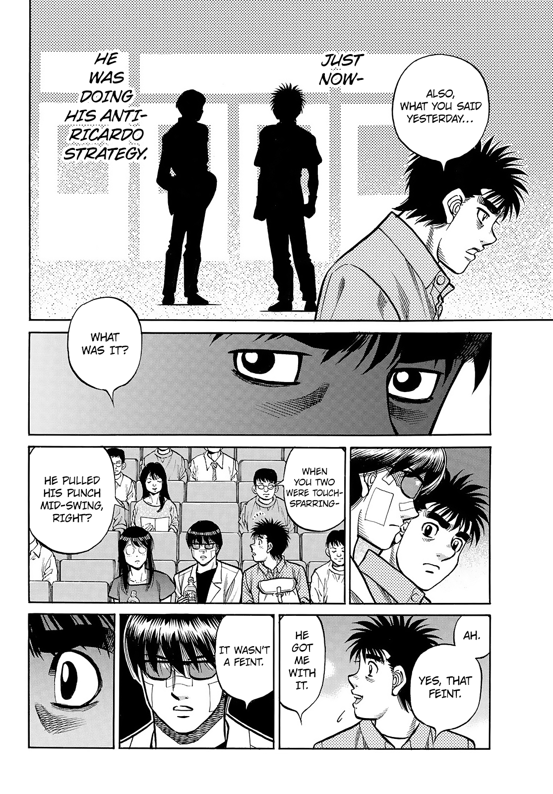 Halaman dari Hajime no Ippo Chapter 1493
