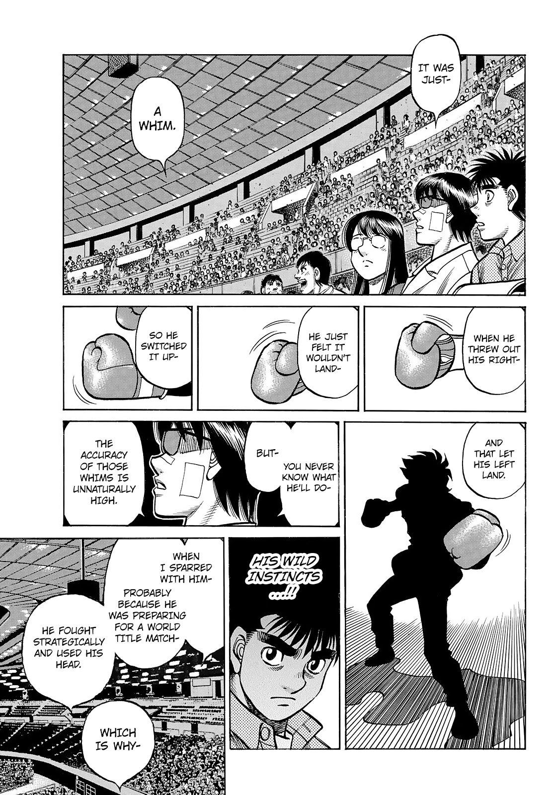 Halaman dari Hajime no Ippo Chapter 1493