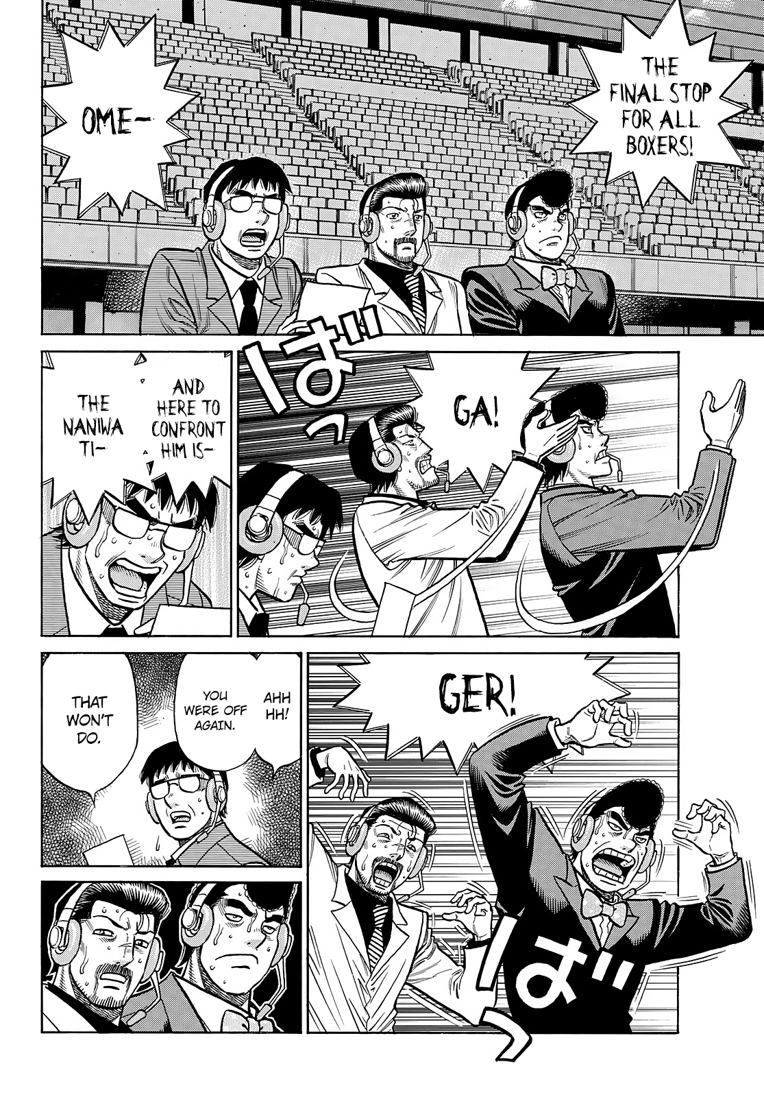 Halaman dari Hajime no Ippo Chapter 1493