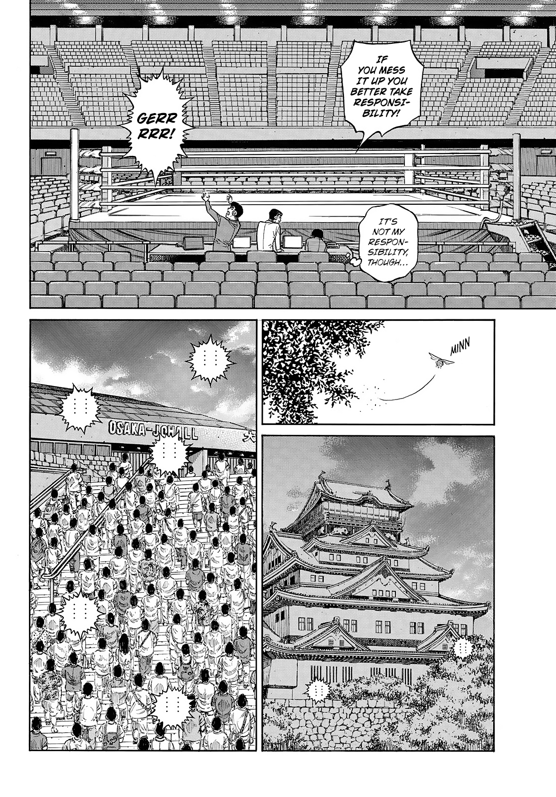 Halaman dari Hajime no Ippo Chapter 1493