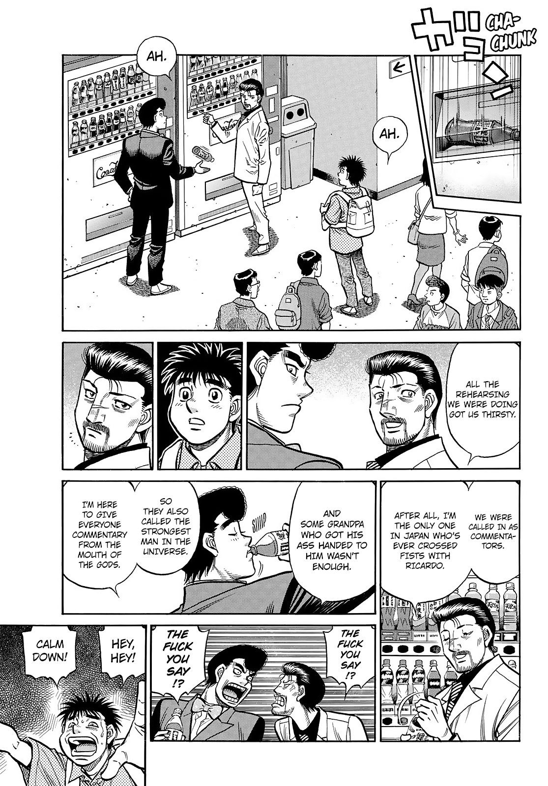 Halaman dari Hajime no Ippo Chapter 1493