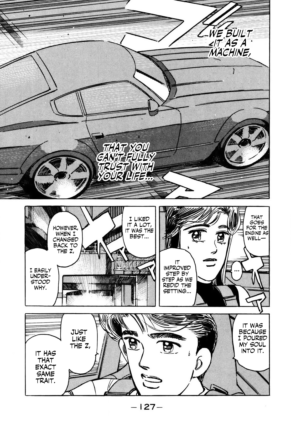 Halaman dari Wangan Midnight Chapter 140