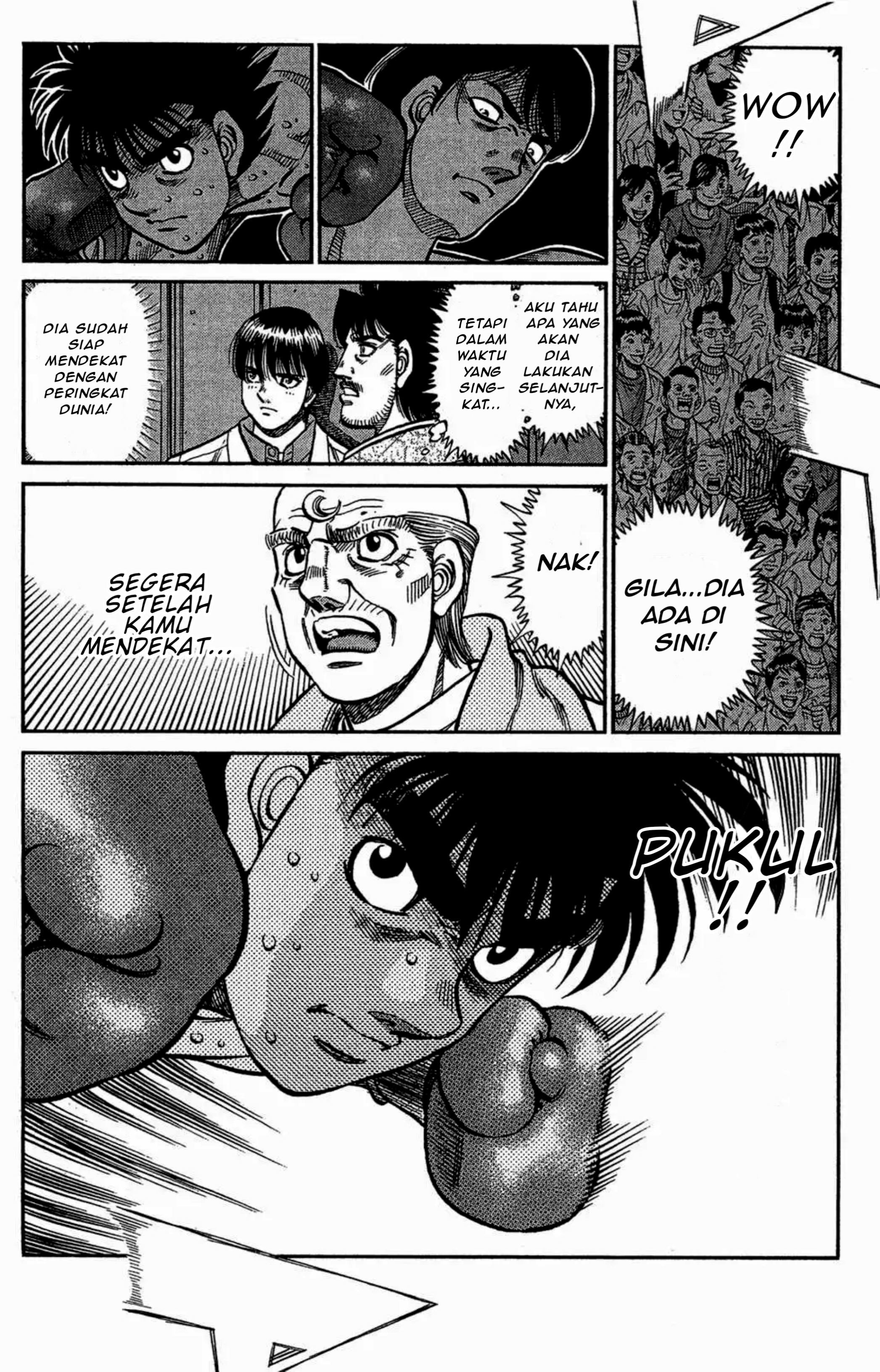 Hajime no Ippo Chapter 1034 - halaman 8