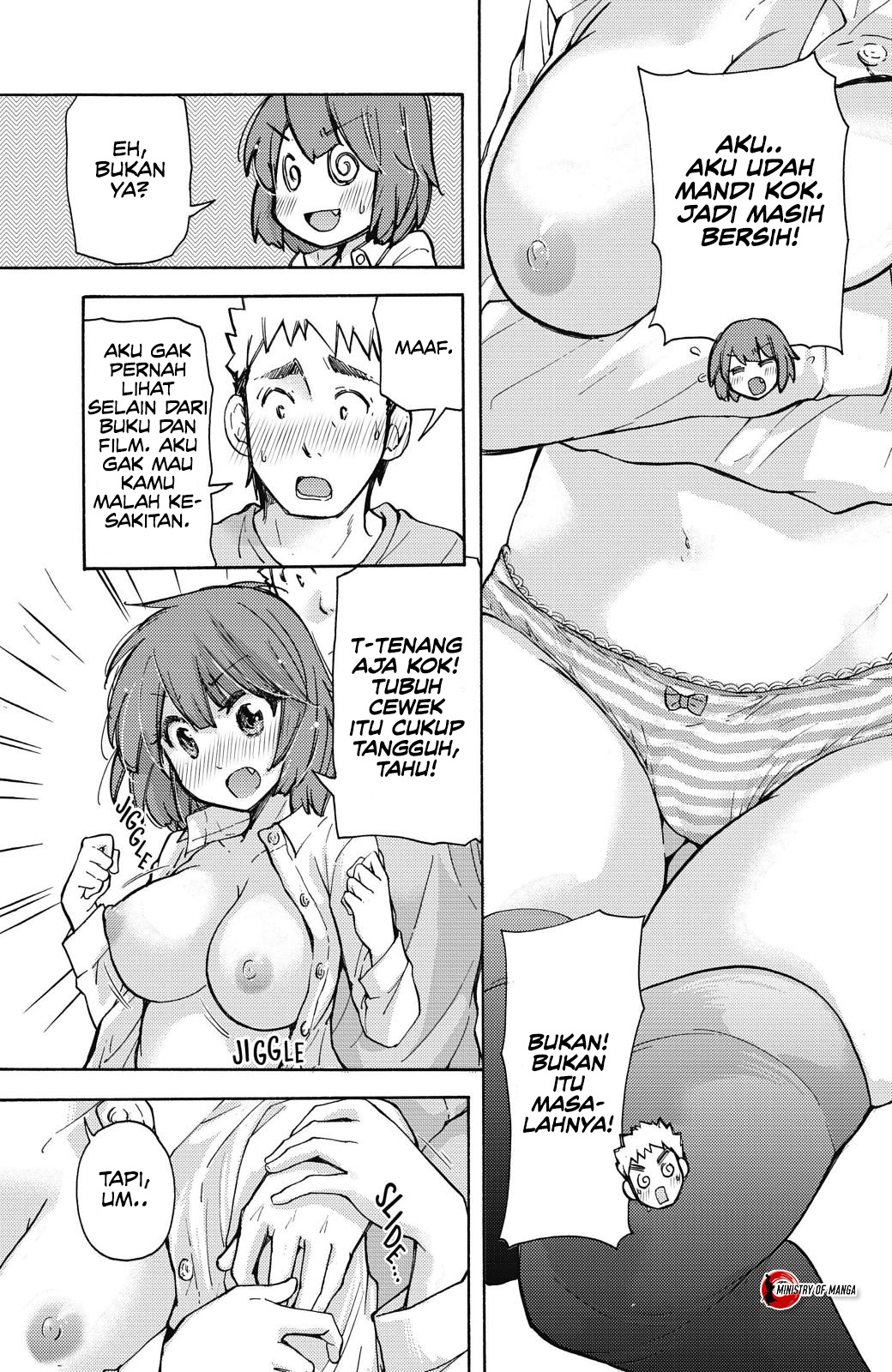 Saki-chan wa Konya mo Pekopeko Chapter 11 - halaman 5