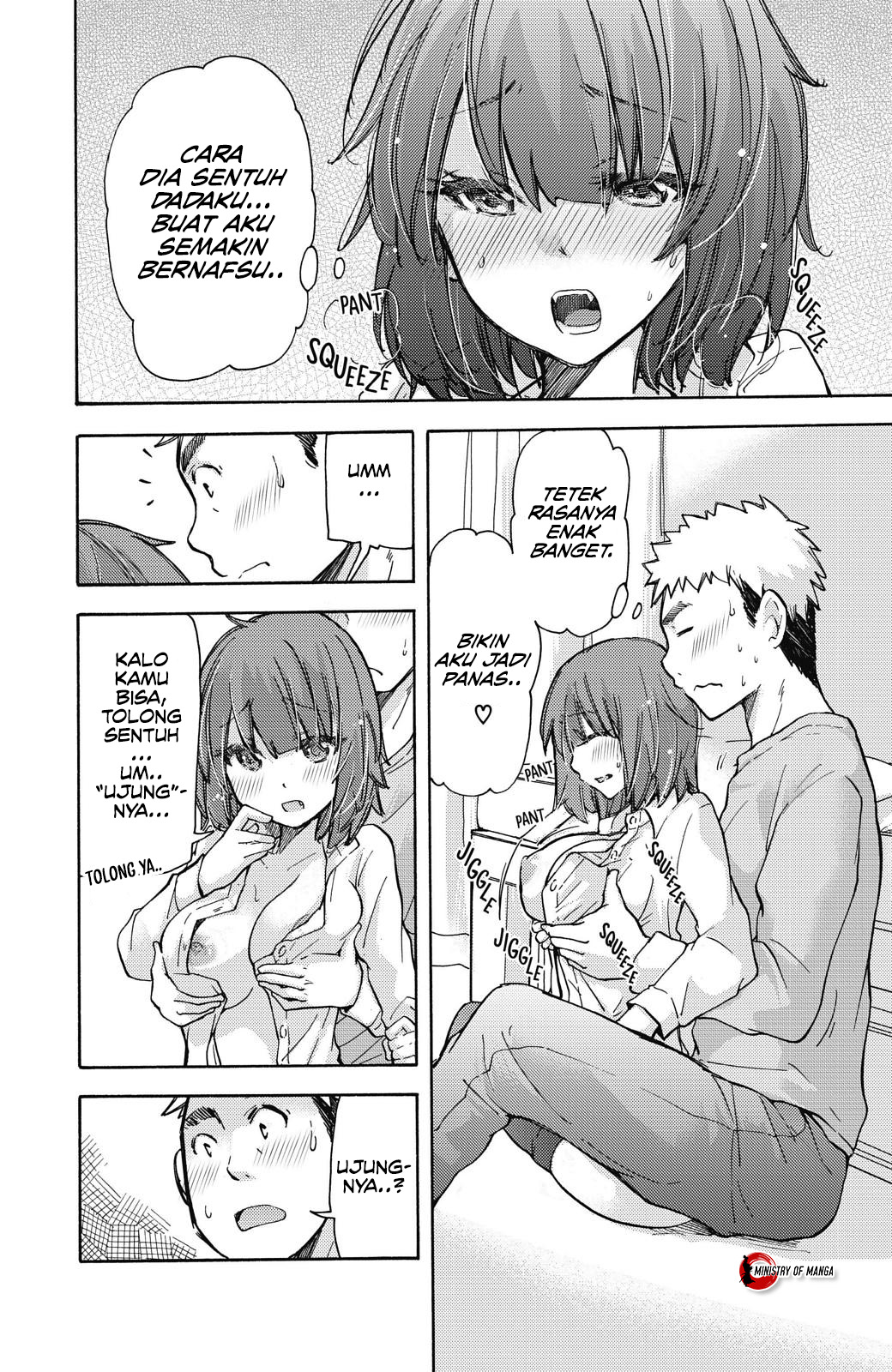 Saki-chan wa Konya mo Pekopeko Chapter 11 - halaman 8