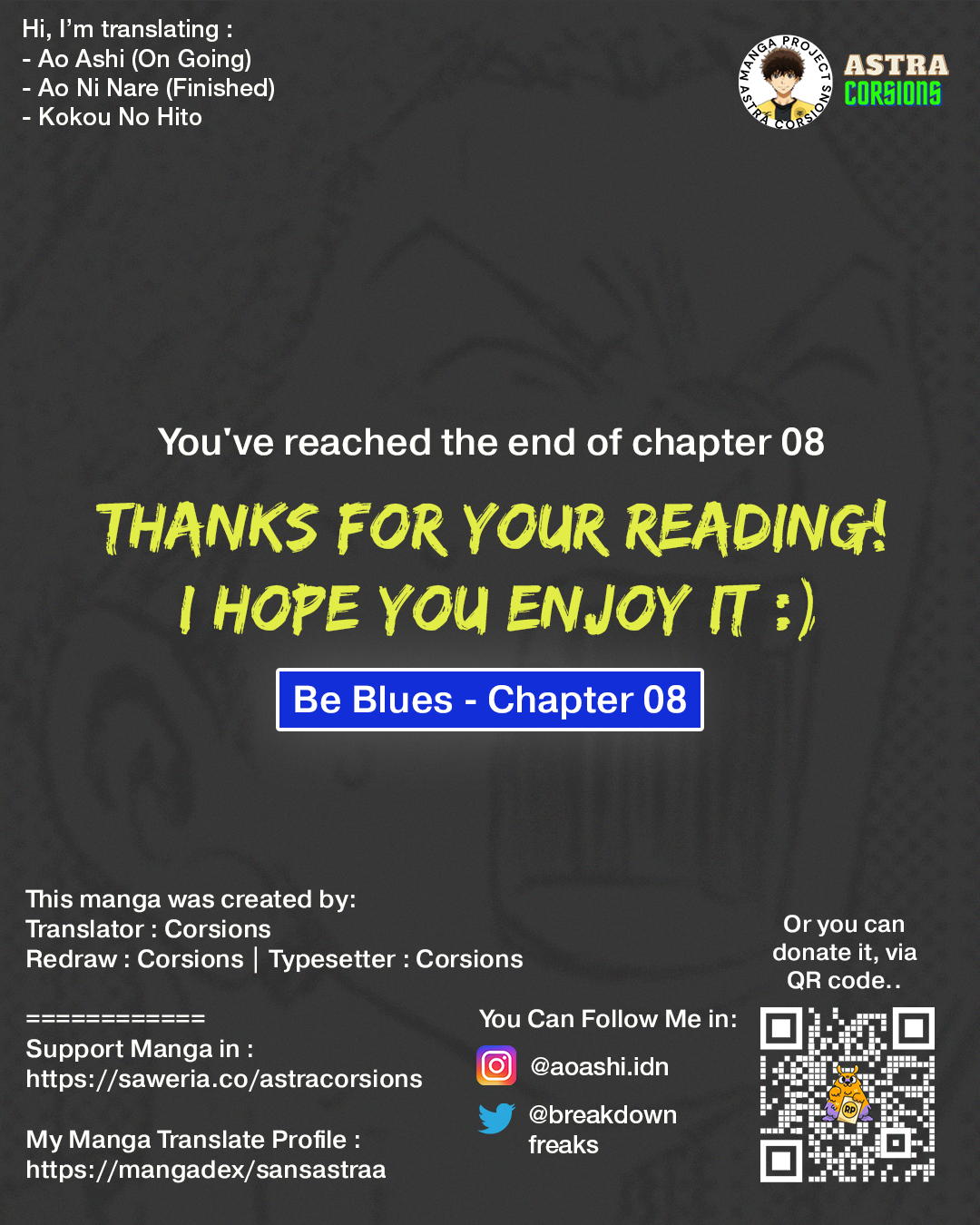 Be Blues! Ao ni Nare Chapter 8 - halaman 21