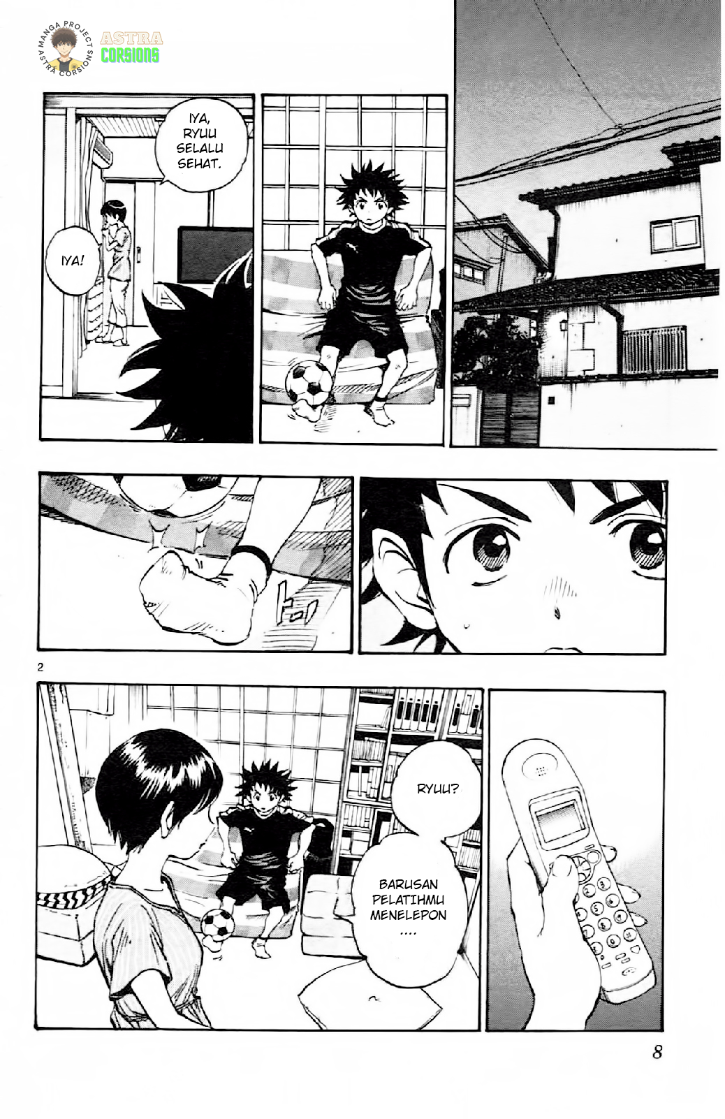 Be Blues! Ao ni Nare Chapter 8 - halaman 4