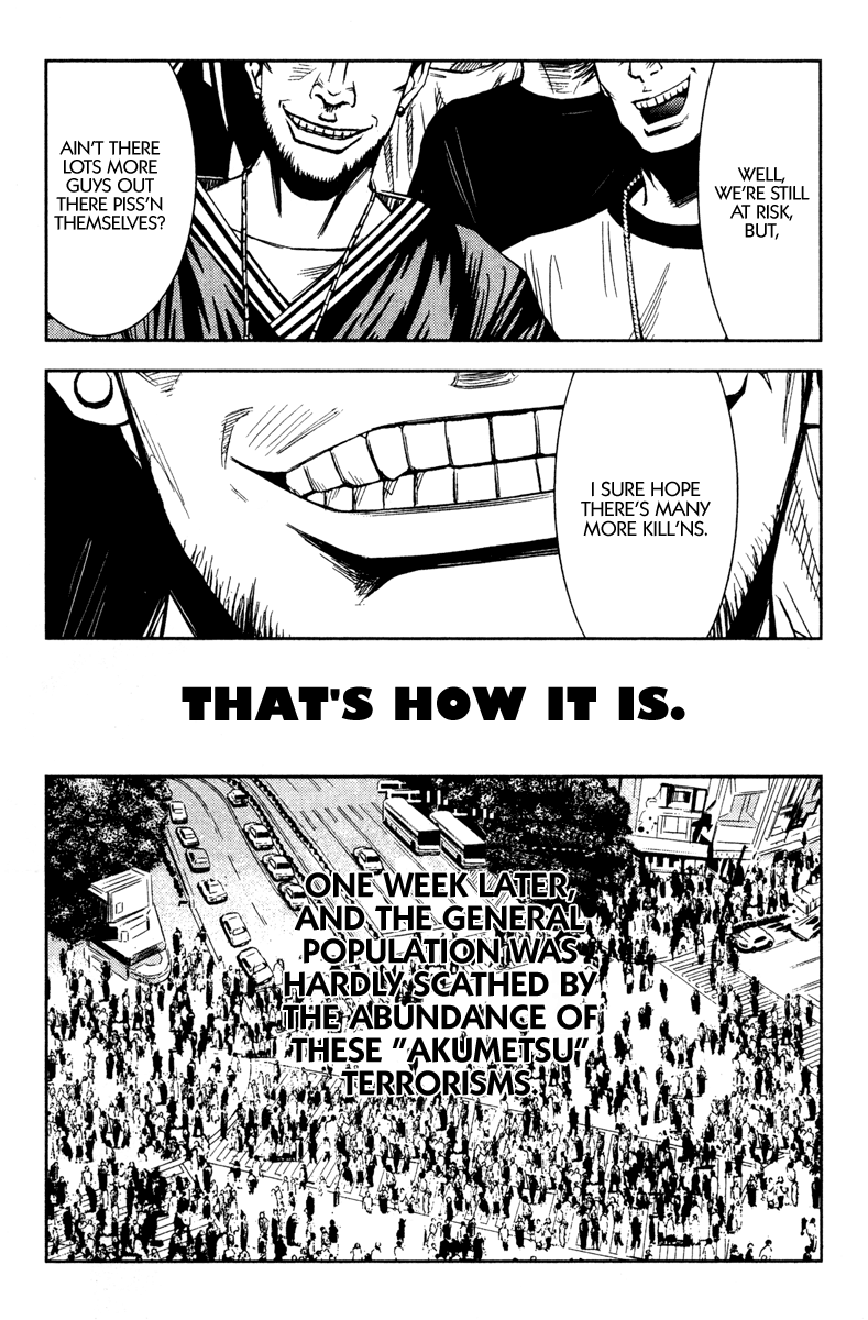 Halaman dari Akumetsu Chapter 98