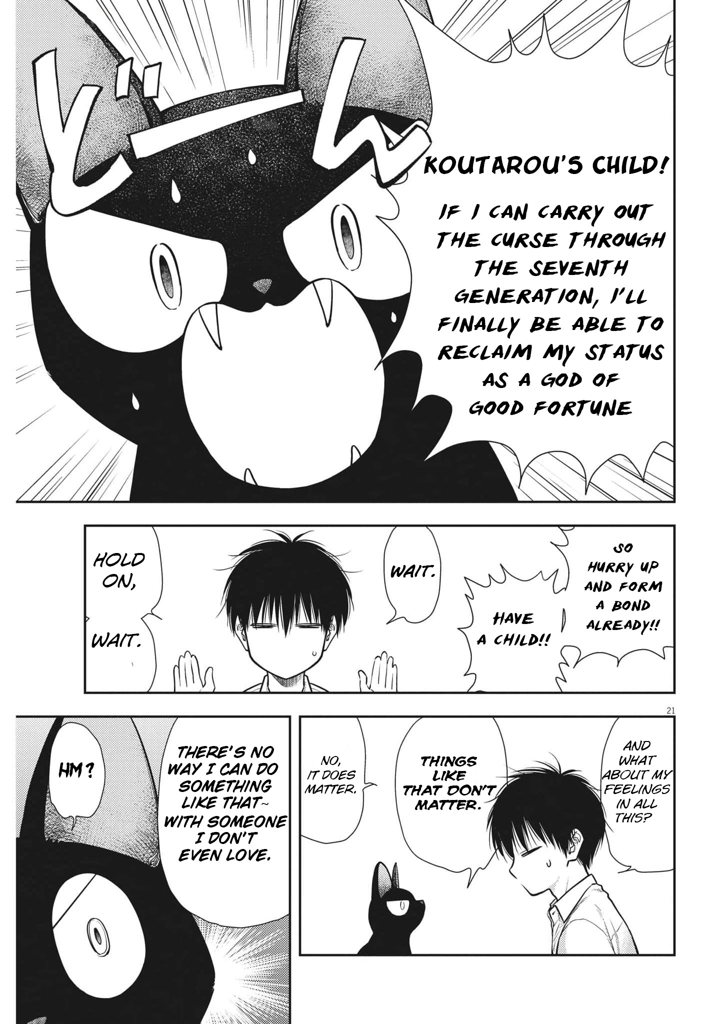 Halaman dari 7-dai Tatarimasu node Hayaku Kekkon Shitekudasai! Chapter 1