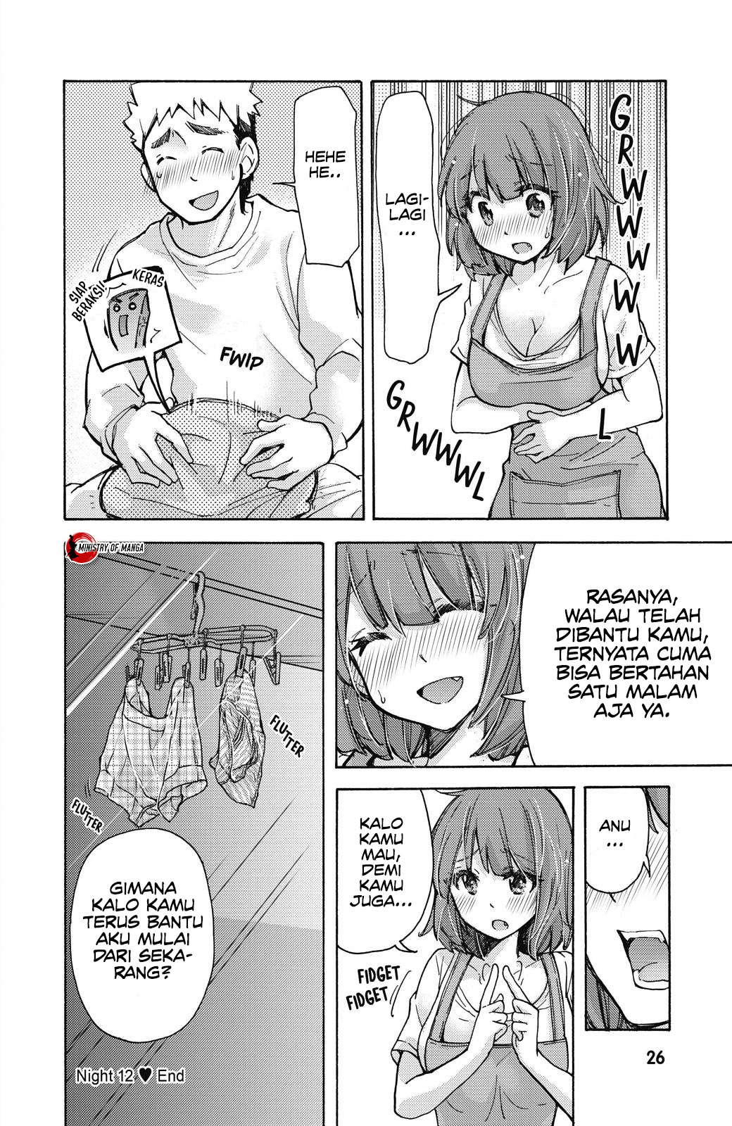 Saki-chan wa Konya mo Pekopeko Chapter 12 - halaman 13