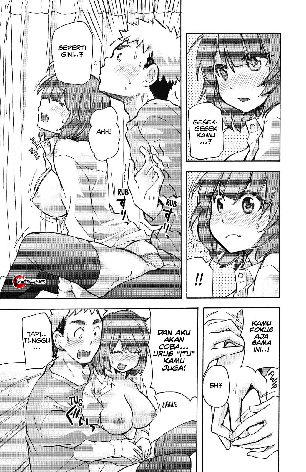 Saki-chan wa Konya mo Pekopeko Chapter 12 - halaman 8