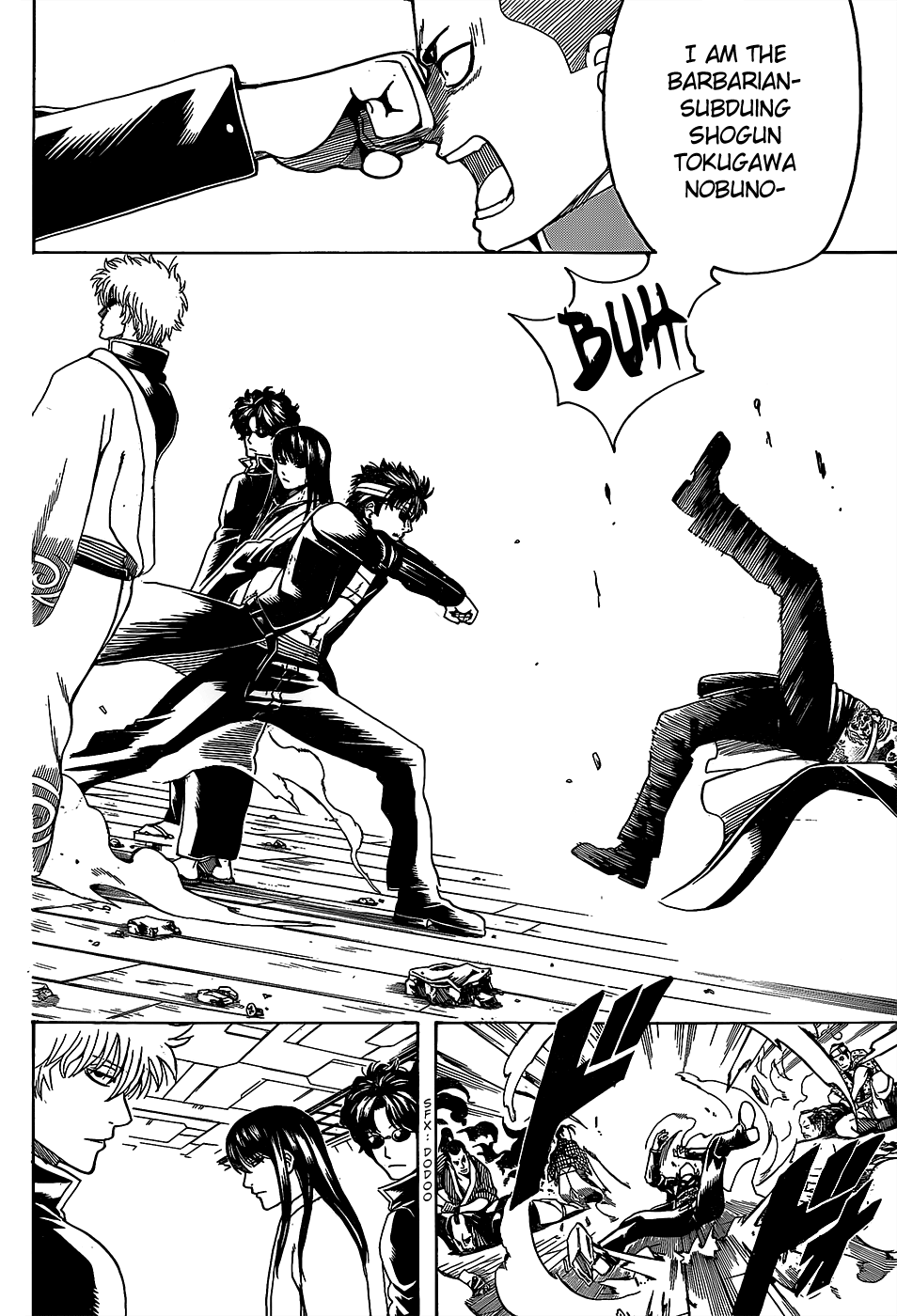 Halaman dari Gintama Chapter 558
