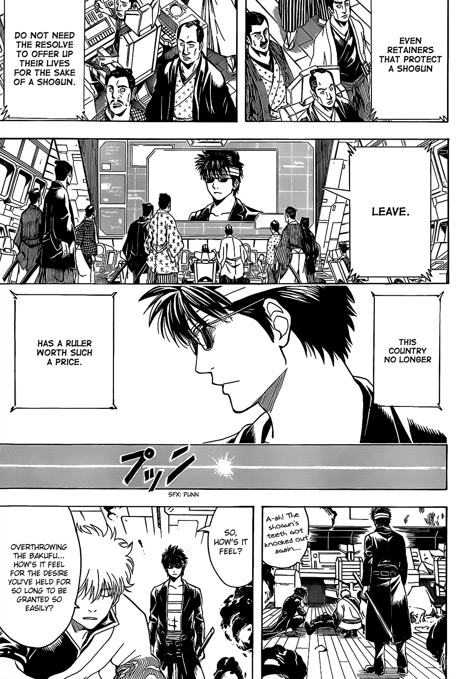 Halaman dari Gintama Chapter 558